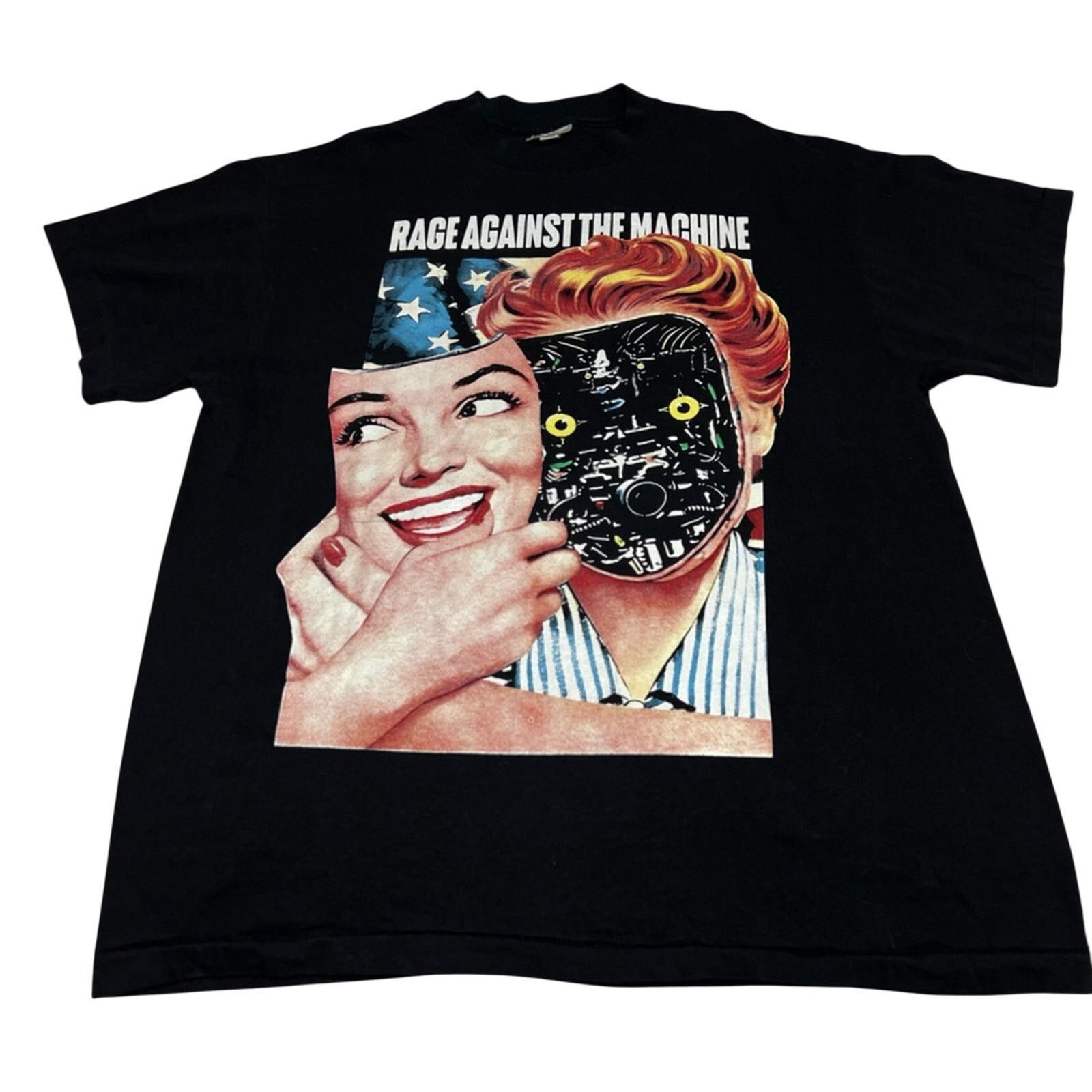 Other Rage Against The Machine Single Stitch Tour Shirt Reprint XL Size US XL / EU 56 / 4 - 1 Thumbnail