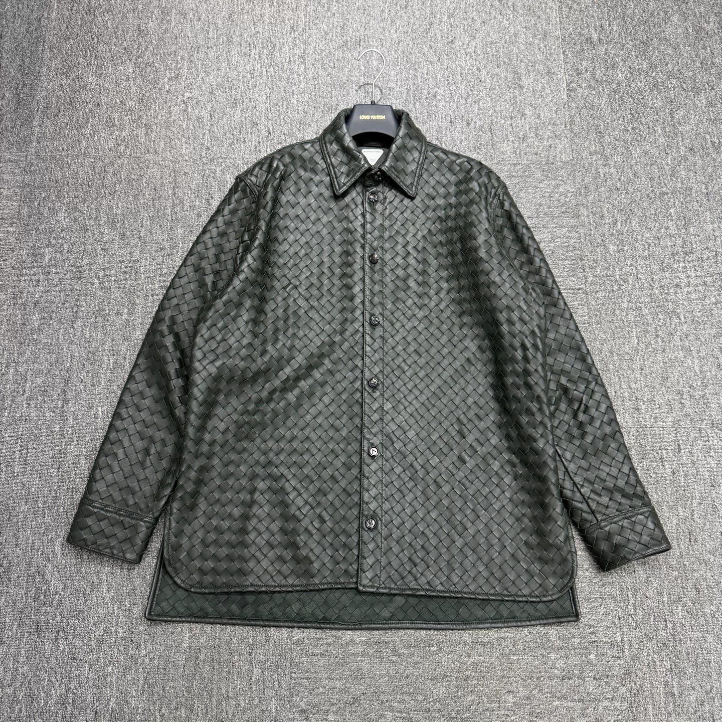 Bottega Veneta Bottega Veneta Woven Lambskin Jacket Size US L / EU 52-54 / 3 - 1 Thumbnail