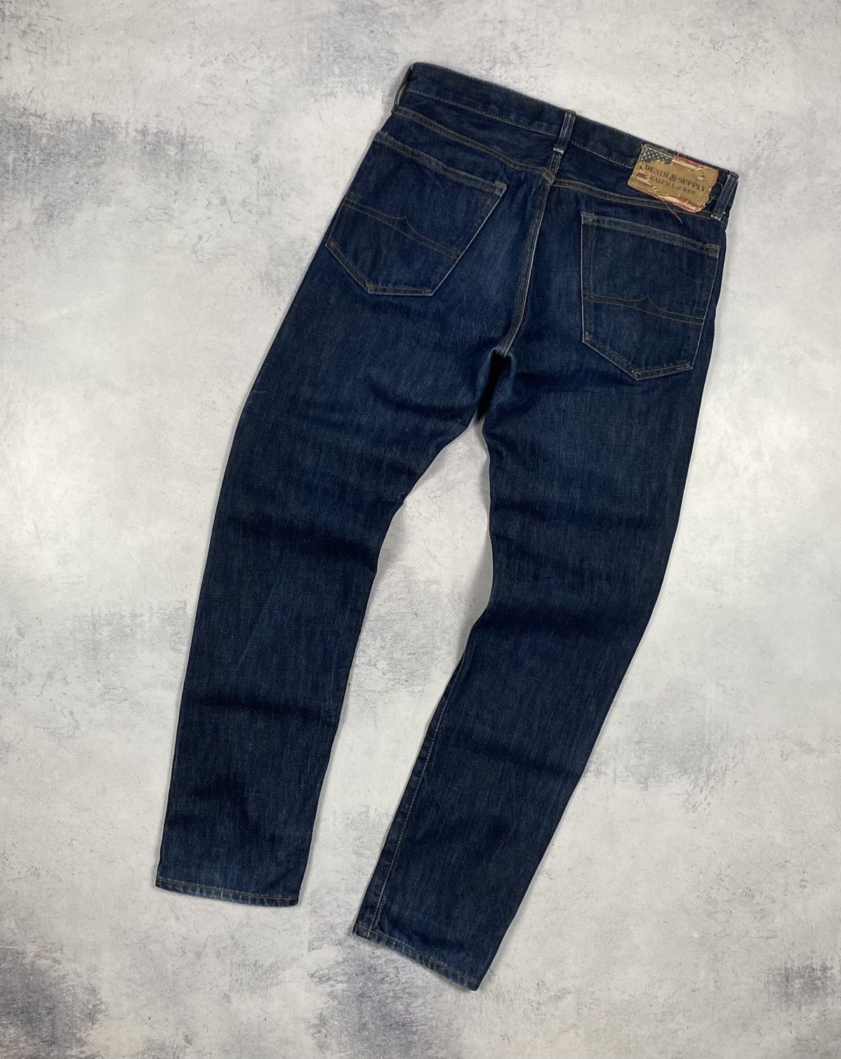 Polo Ralph Lauren Polo Ralph Lauren Denim Supply Dark Blue Jeans USA Flag Size US 32 / EU 48 - 2 Thumbnail