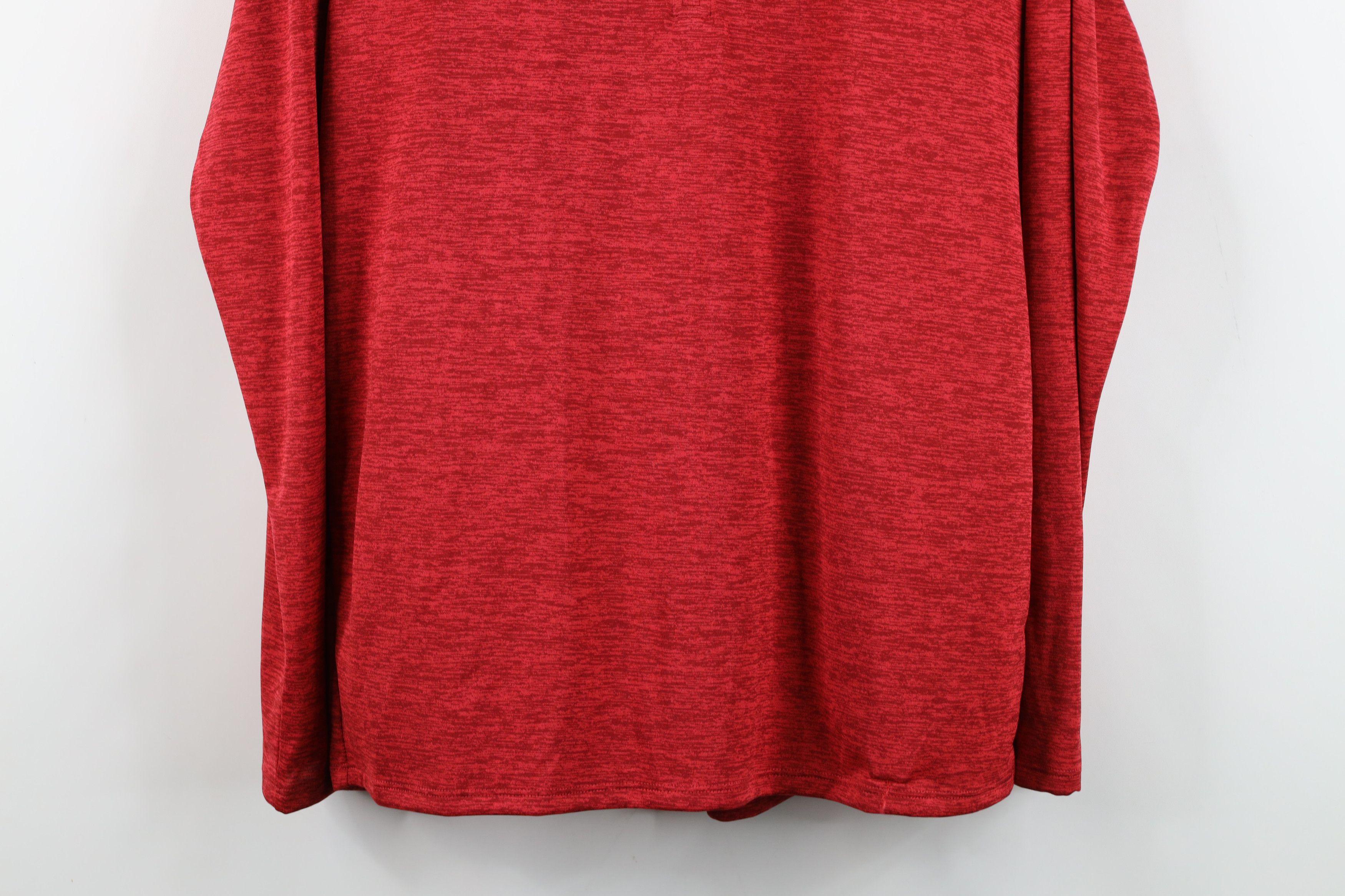 Under Armour New Under Armour Half Zip Pullover Jacket Top Heather Red Size US M / EU 48-50 / 2 - 3 Thumbnail