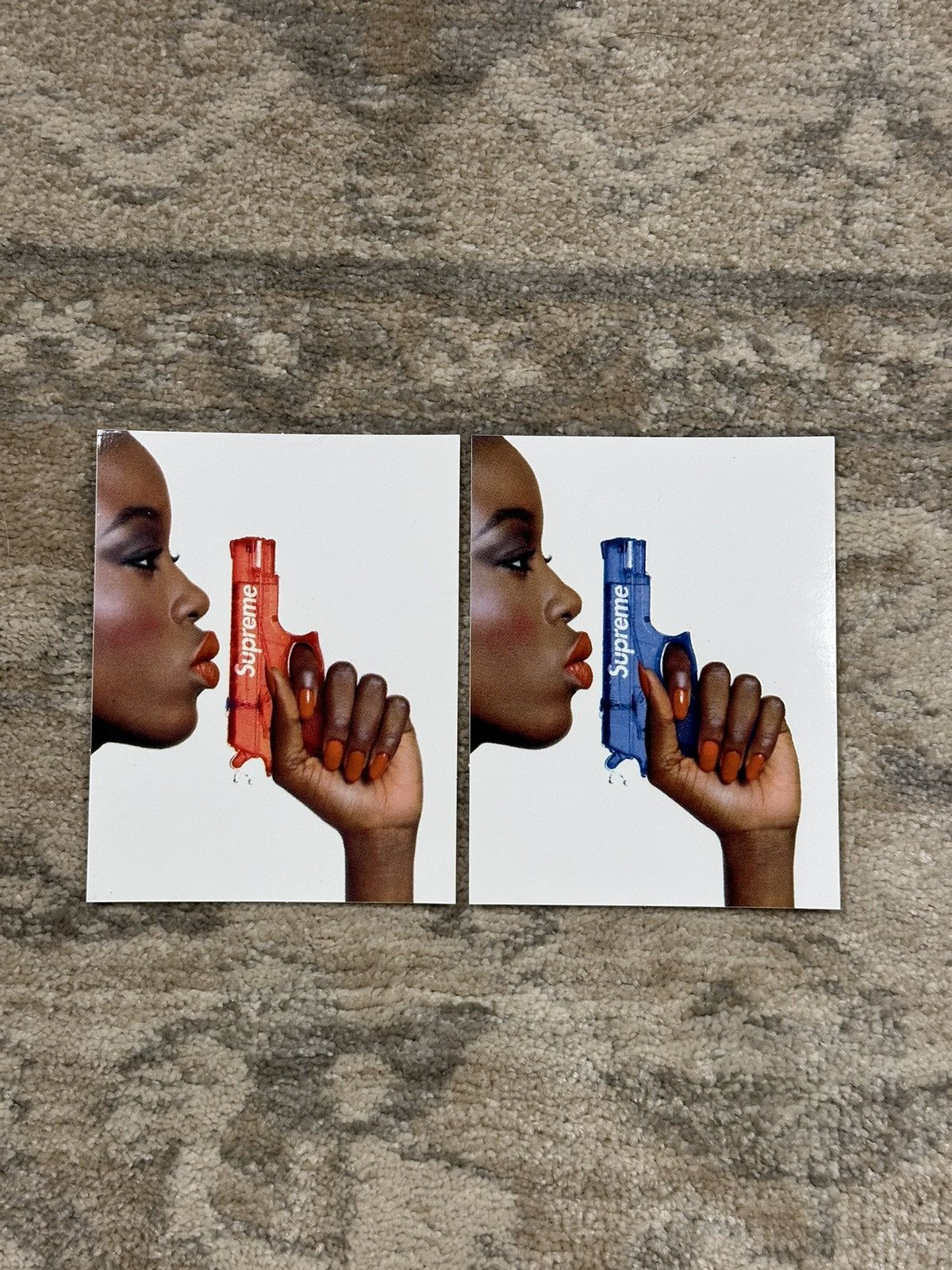 Supreme Supreme Water Pistol Sticker Set Size ONE SIZE - 1 Thumbnail