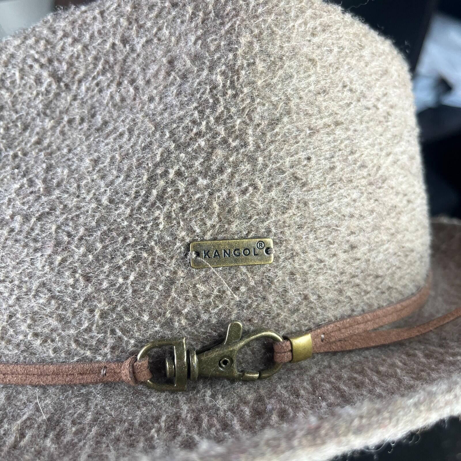 Kangol Vintage Kangol Fedora Hat Medium Wool Snap Carter Size ONE SIZE - 2 Thumbnail