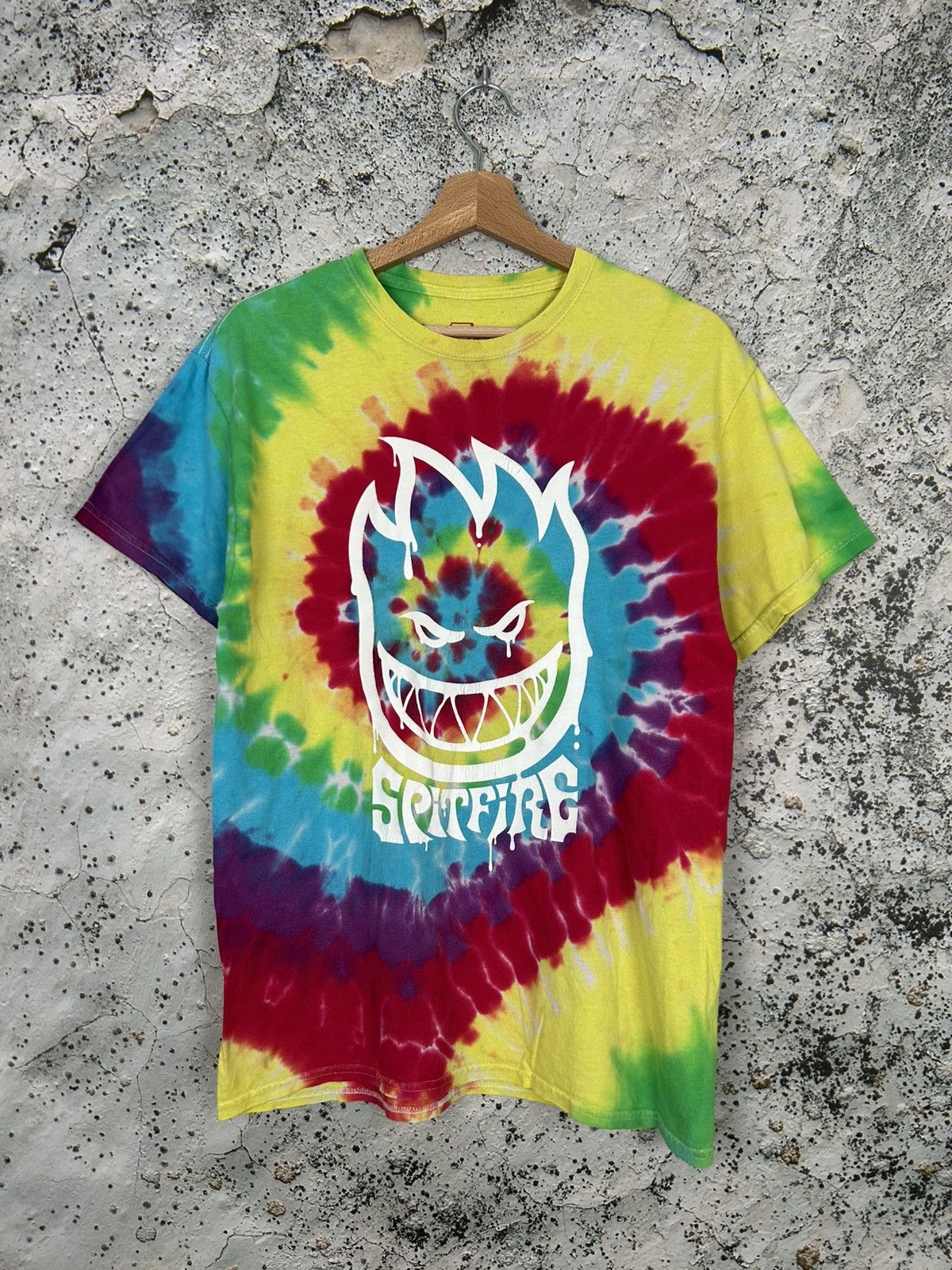 Spitfire Spitfire Wheels Graphic Tee Tie Dye Skateboards Hype Size US M / EU 48-50 / 2 - 1 Thumbnail