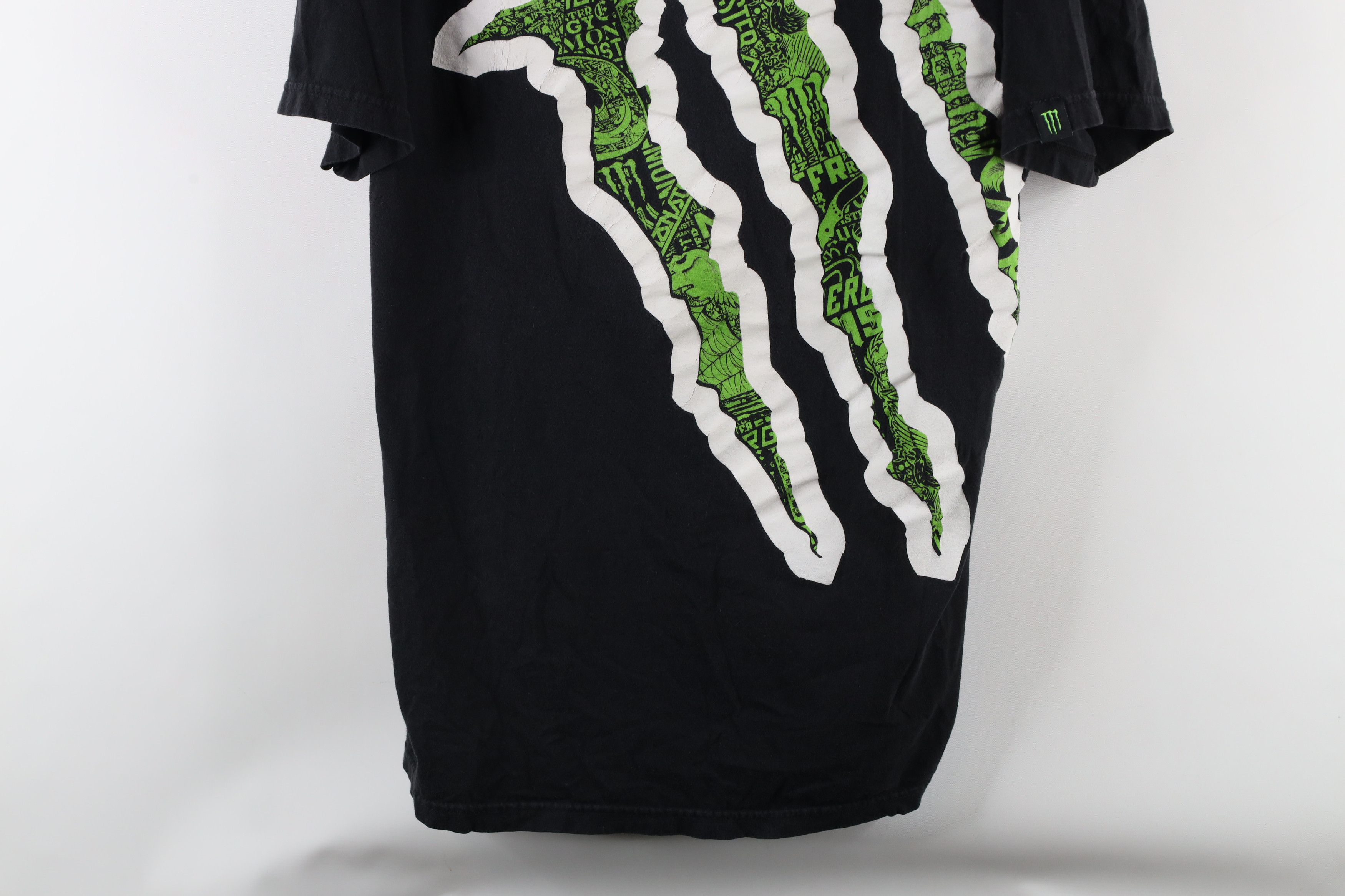 Vintage Vintage Monster Energy Drink Big Logo Short Sleeve T-Shirt Size US XL / EU 56 / 4 - 3 Thumbnail