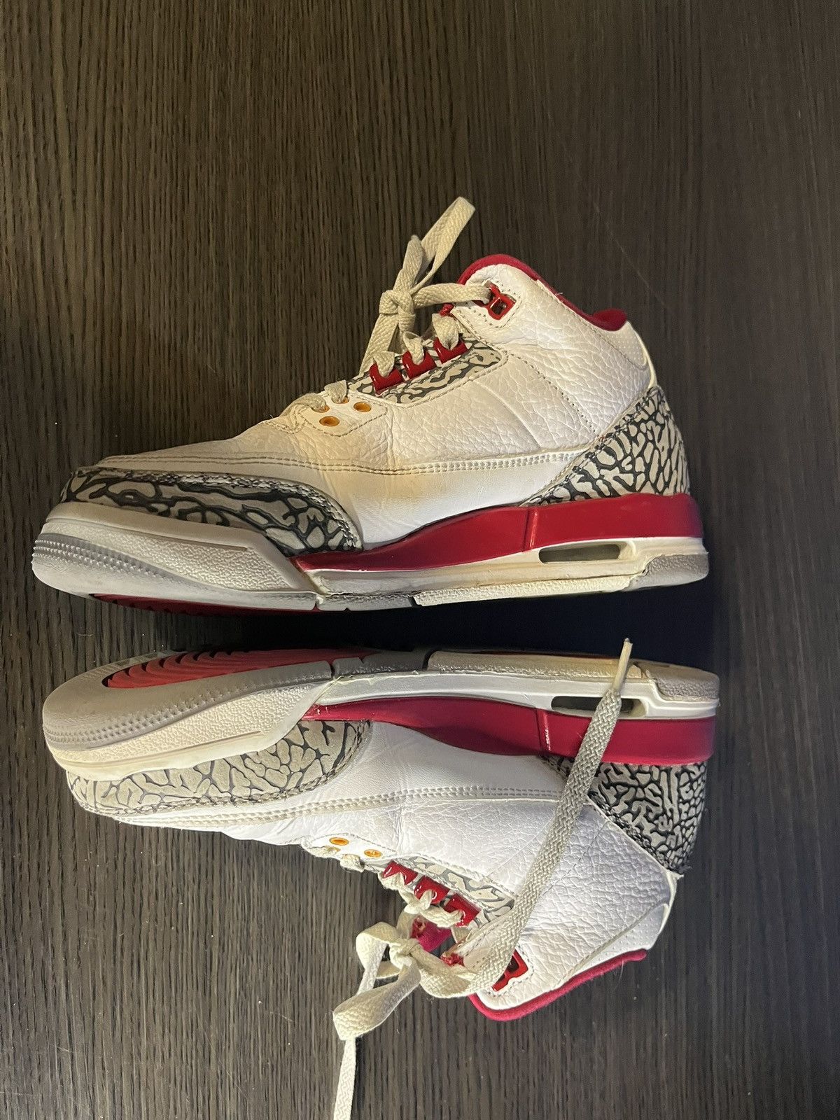 Jordan Brand Jordan 3 Cardinal GS Size US 6.5 / EU 39-40 - 4 Thumbnail