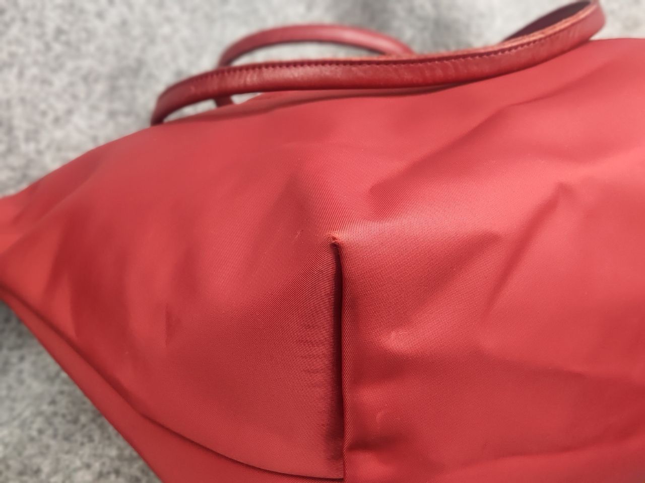 Longchamp Longchamp Le Pliage Néo wine nylon leather tote bag Handbag Size ONE SIZE - 13 Thumbnail