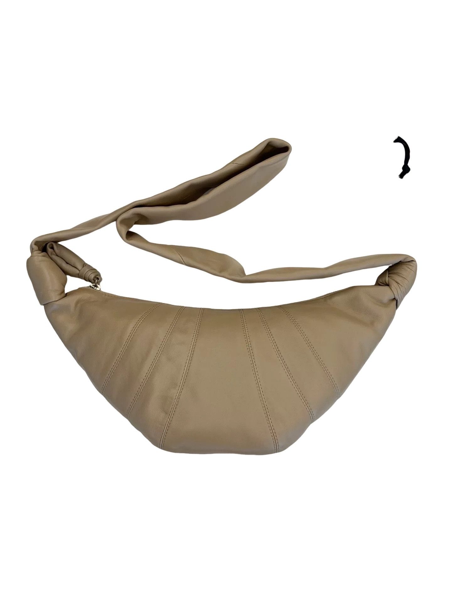 Lemaire Lemaire Small Croissant Leather Shoulder Bag Size ONE SIZE - 1 Thumbnail