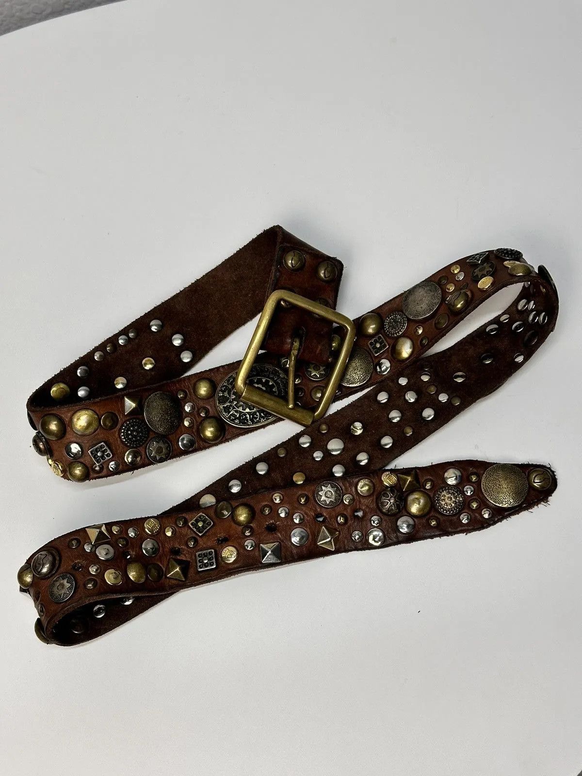 Other Vintage Belt B.B.Simon leather Avantgarde Hysteric Glamour Size ONE SIZE - 7 Thumbnail