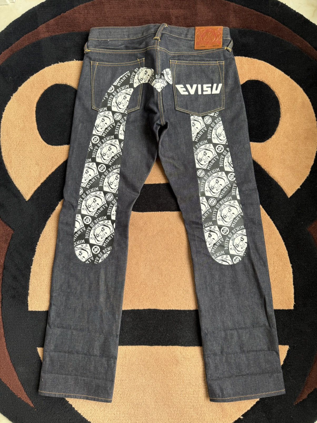 Evisu evisu golden daicock style denim jeans size：34x34 | Grailed