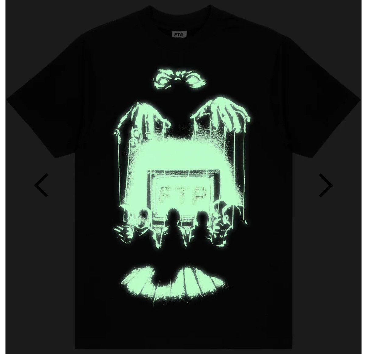 Fuck The Population FTP Puppeteer Tee Black Size L Deadstock Size US L / EU 52-54 / 3 - 2 Thumbnail