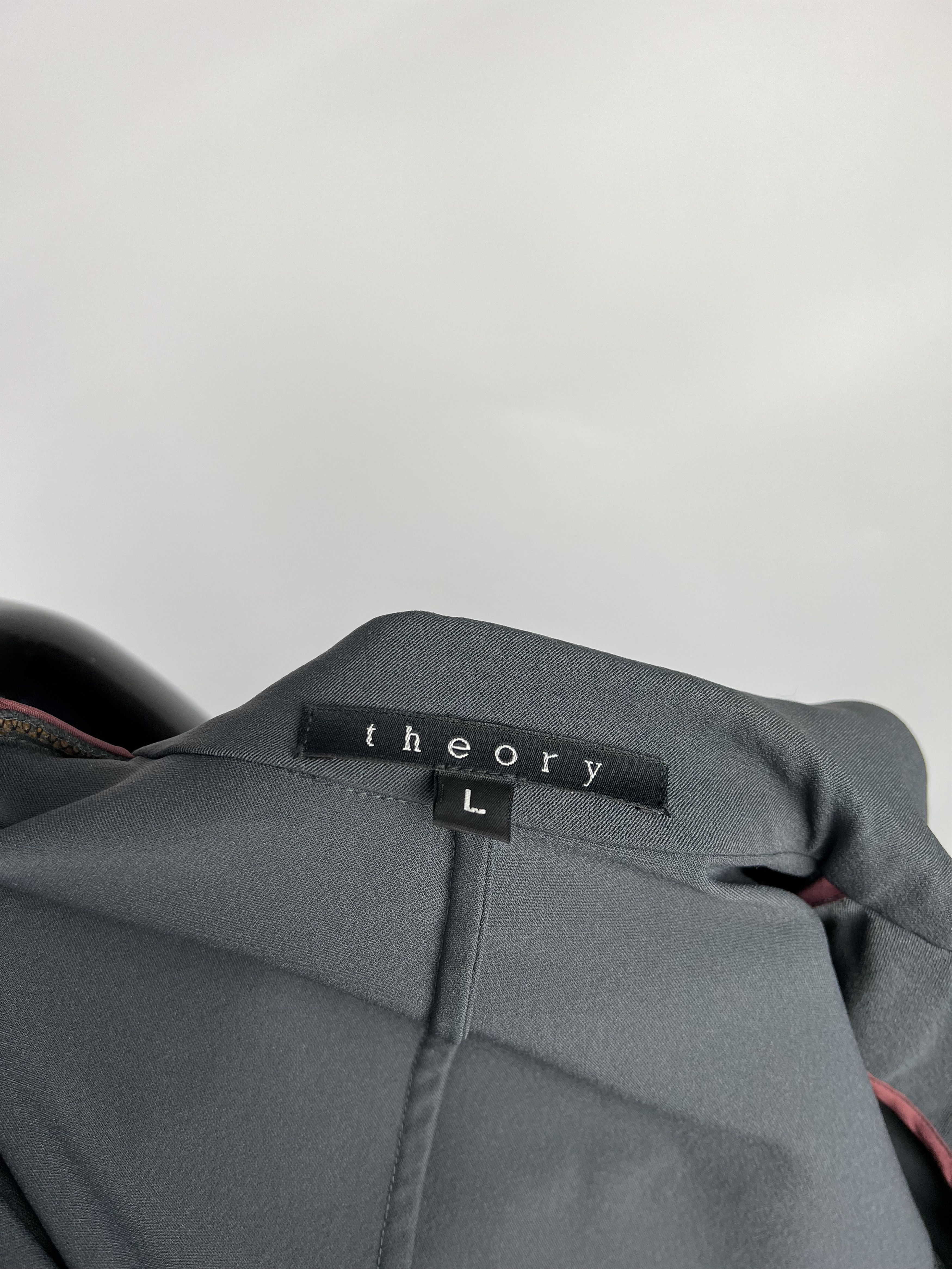 Theory Theory Gray Blazer Jacket Size L / US 10 / IT 46 - 10 Thumbnail