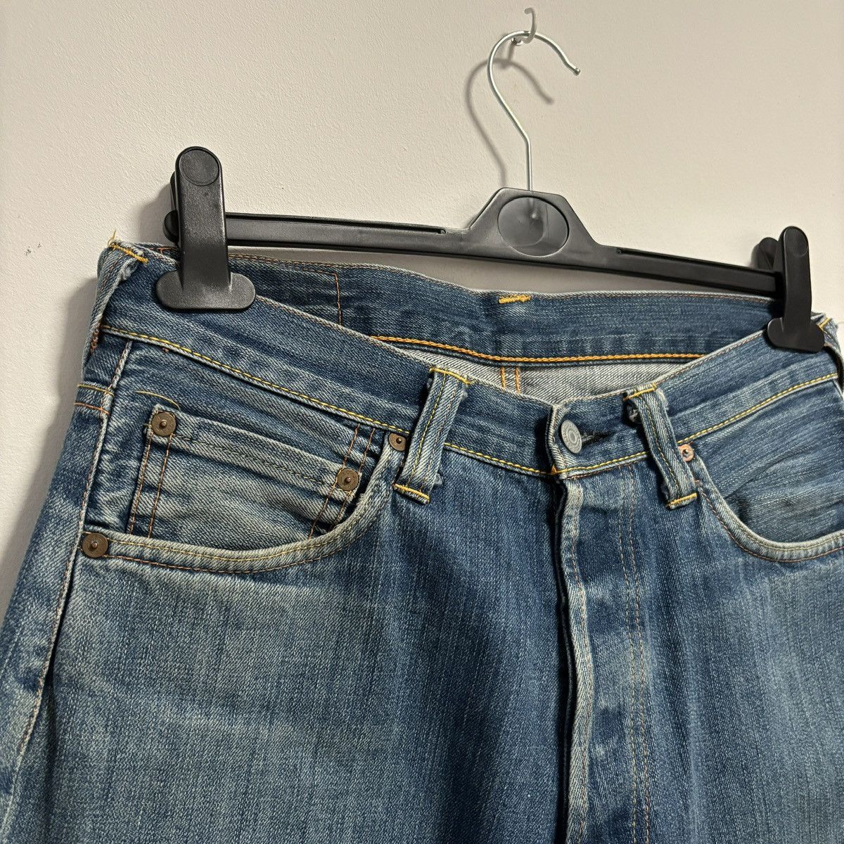 Evisu Vintage Evisu red seagull jeans Size US 31 - 7 Thumbnail