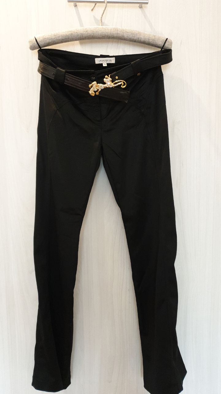 Lasagrada black silky pants IT sz 40