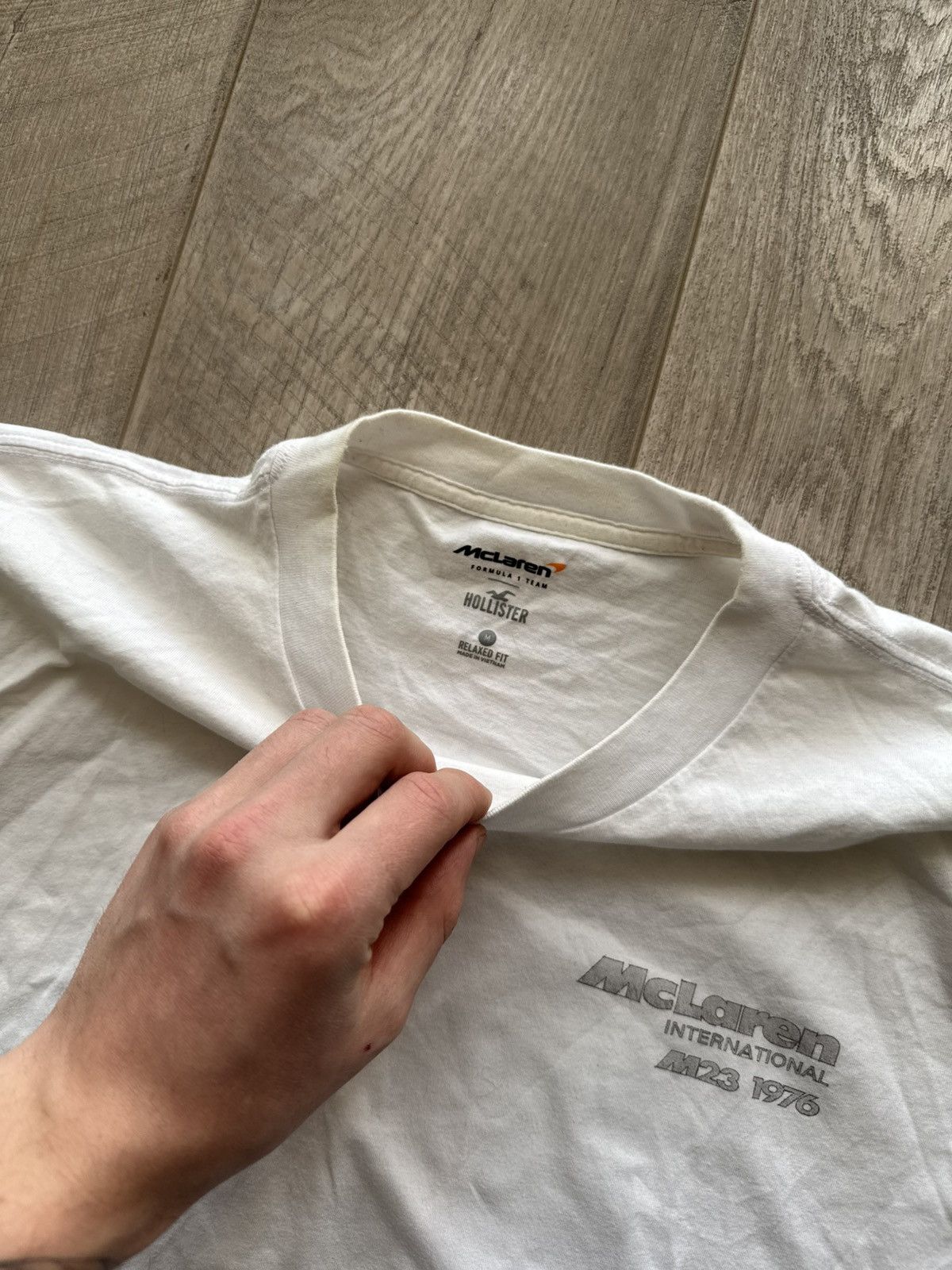 Hollister Mclaren Hollister Racing Formula IF6WAS9 Tee Size US M / EU 48-50 / 2 - 5 Thumbnail