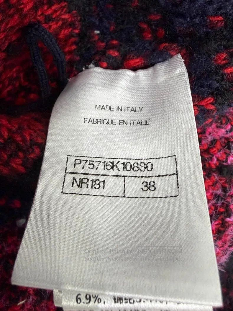 Chanel Chanel Autumn and winter striped double-breasted knitted j Size XS / US 0-2 / IT 36-38 - 5 Thumbnail