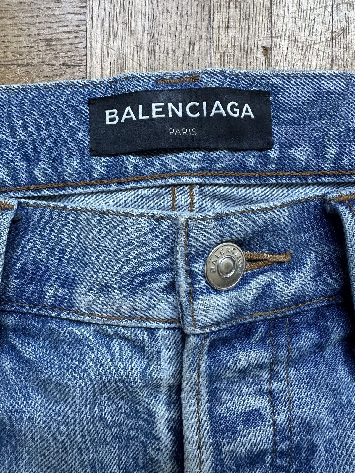 Balenciaga Balenciaga Zip Denim Size US 30 / EU 46 - 4 Thumbnail