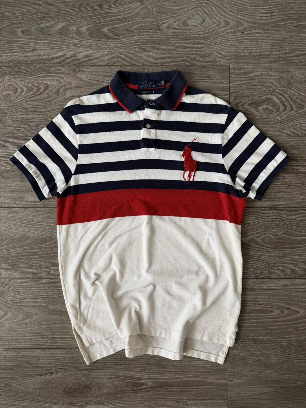 Polo Ralph Lauren Polo Ralph Lauren Premium City Chief Keef Rap Big Logo Polo Size US L / EU 52-54 / 3 - 1 Thumbnail