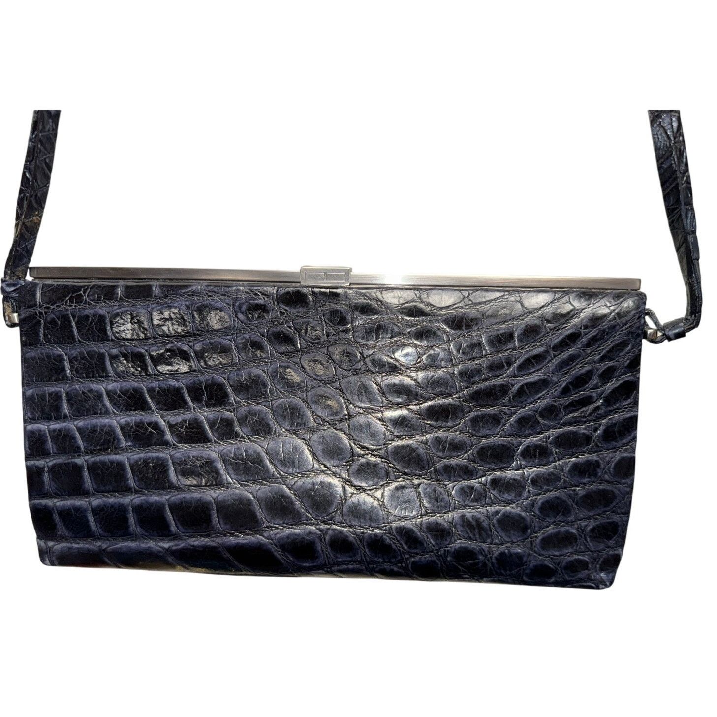 & Other Stories Tardini / Alligator Leather / Clutch / Purse / Shoulder Bag Size ONE SIZE - 2 Thumbnail