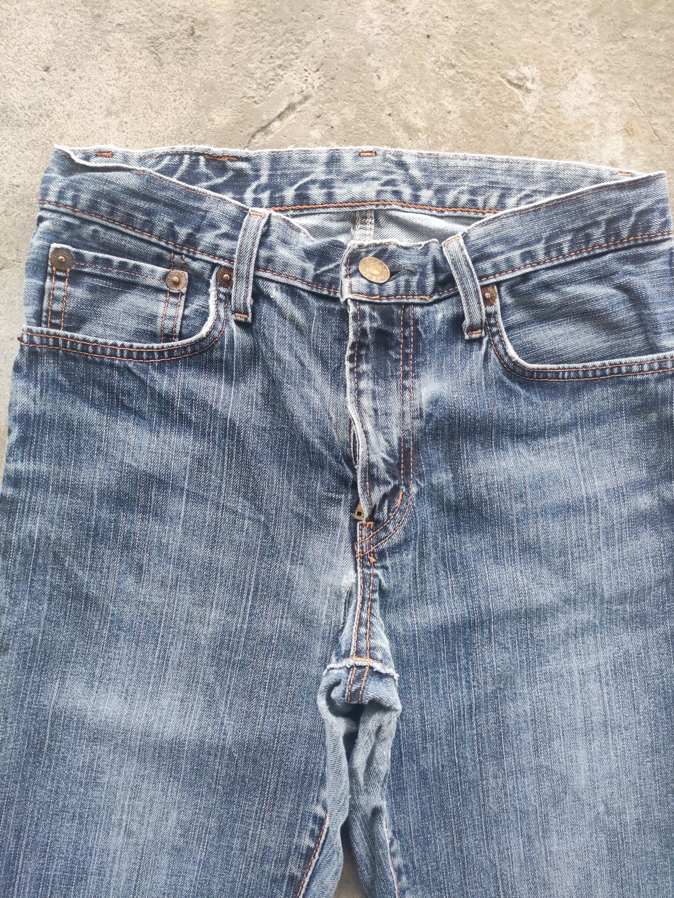 Edwin Vintage Edwin Brand Straight Cut Jeans Faded Ripped Pants Size US 29 - 3 Thumbnail