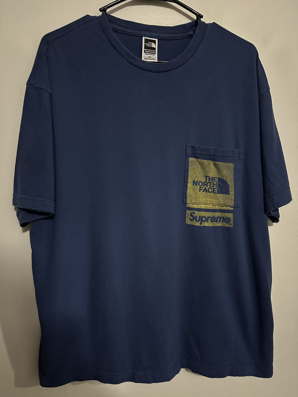 Supreme × The North Face Supreme The North Face Printed Pocket Tee Size US M / EU 48-50 / 2 - 1 Thumbnail