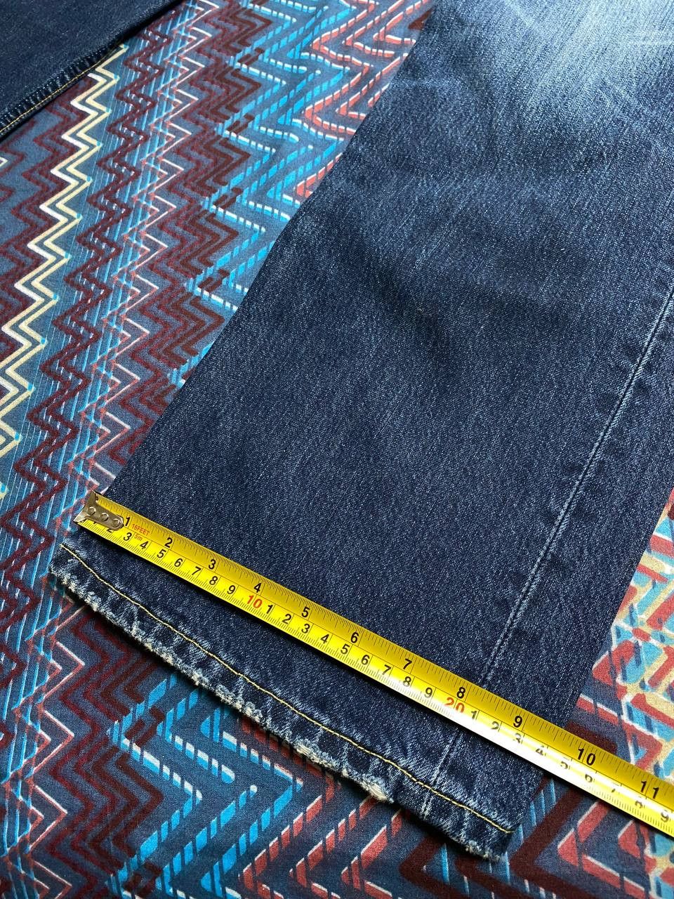 Levi's × Vintage Vintage Levis 501 Jeans Faded Blue Distress Denim Size US 38 / EU 54 - 8 Thumbnail