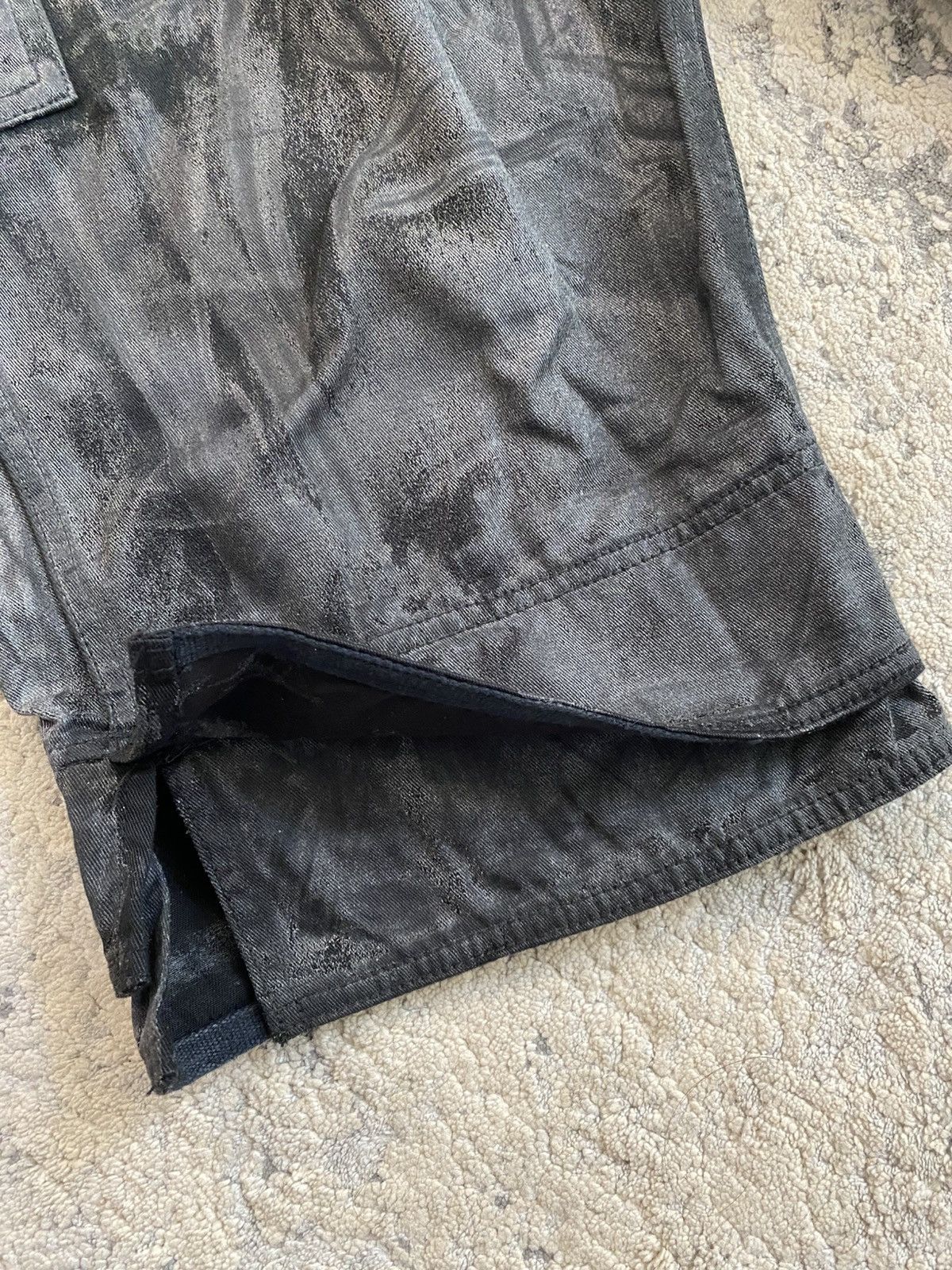 SIVA Wax Coated Oversized Shorts Size US 34 / EU 50 - 4 Thumbnail