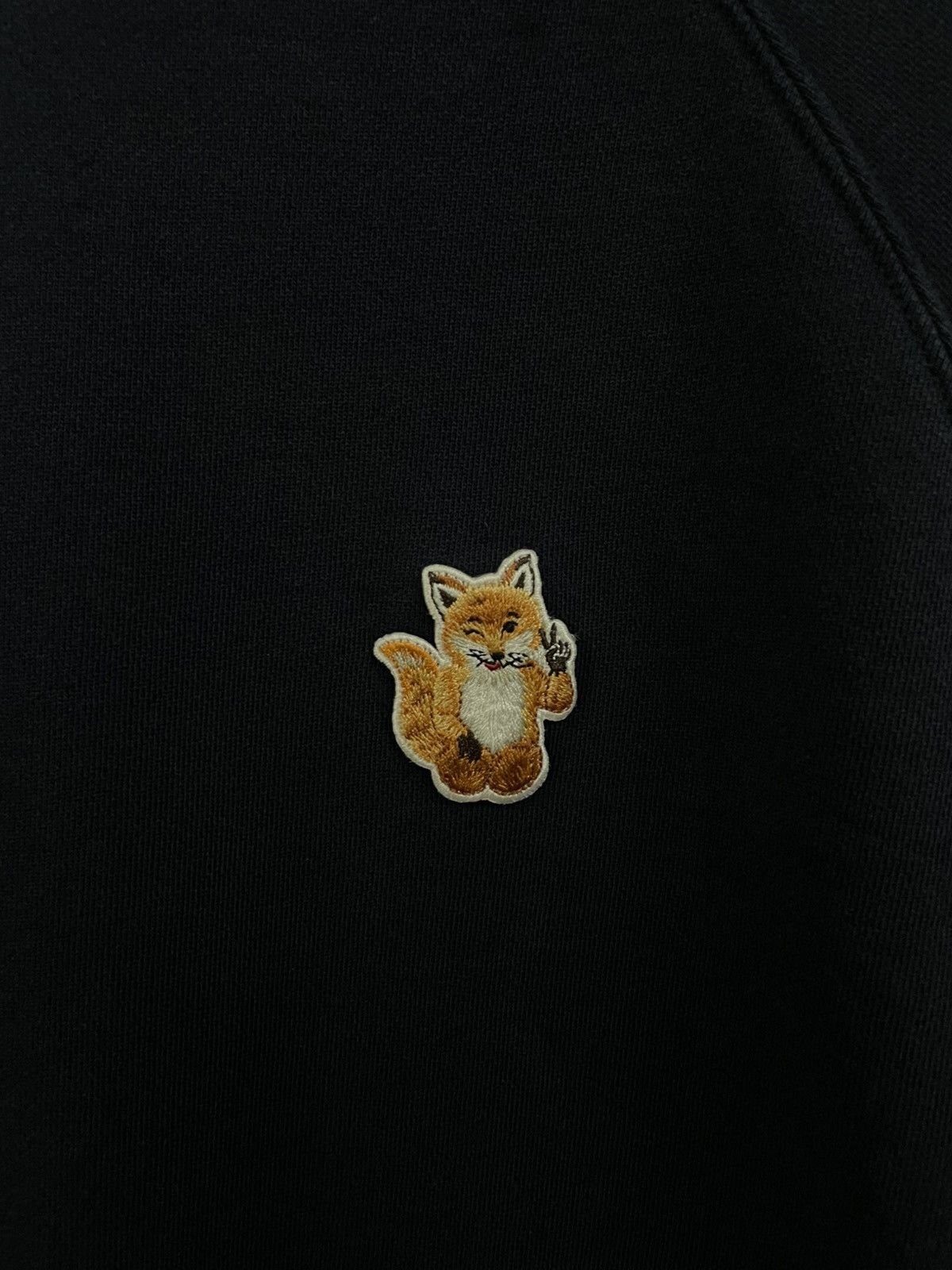 Maison Kitsune Maison Kitsune All Right Fox Patch Sweatshirt Size US L / EU 52-54 / 3 - 4 Thumbnail