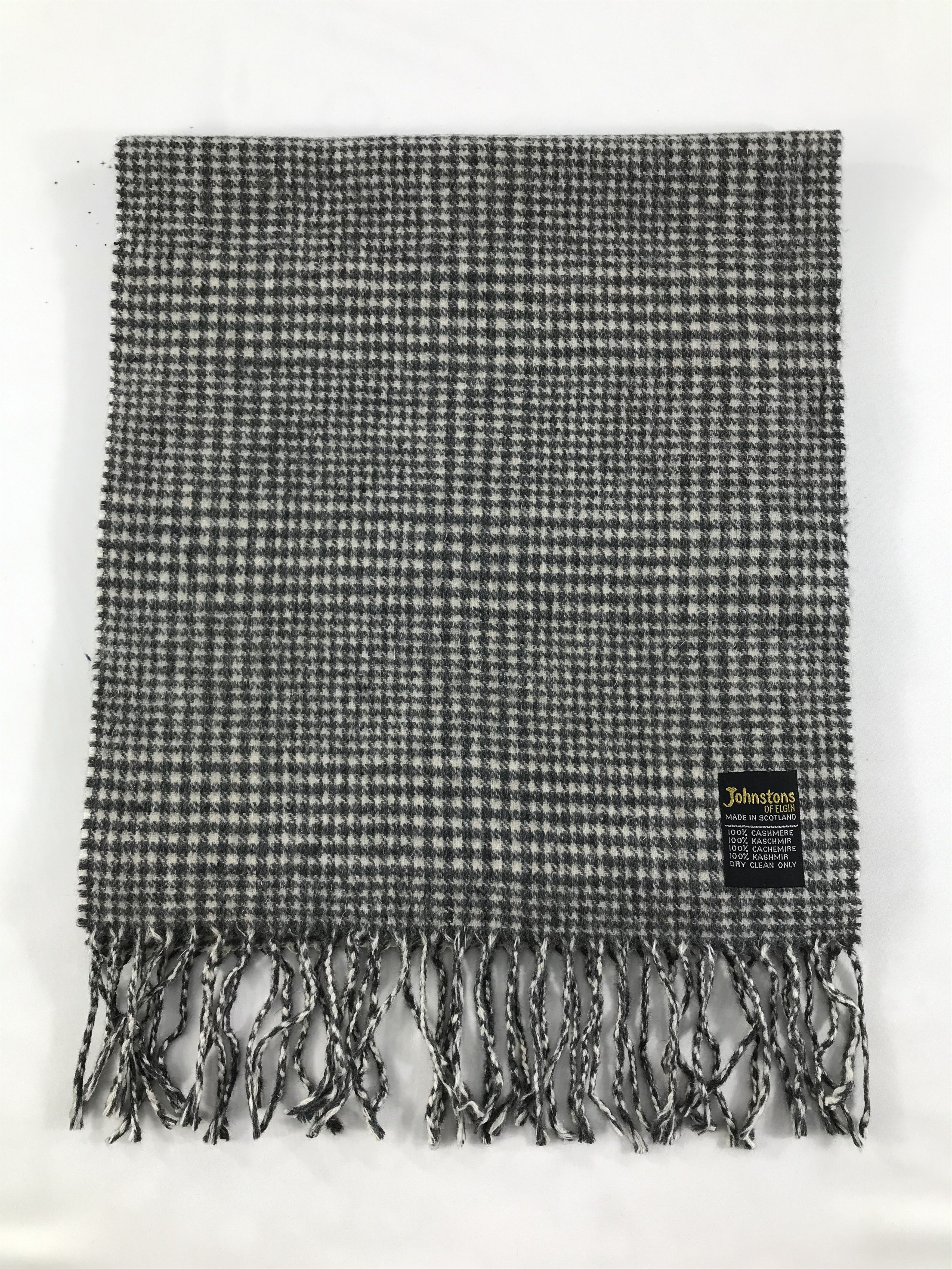 Johnstons Of Elgin Vintage Johnstons of Elgin Scarf/Muffler/Neckwear MF932 Size ONE SIZE - 2 Thumbnail