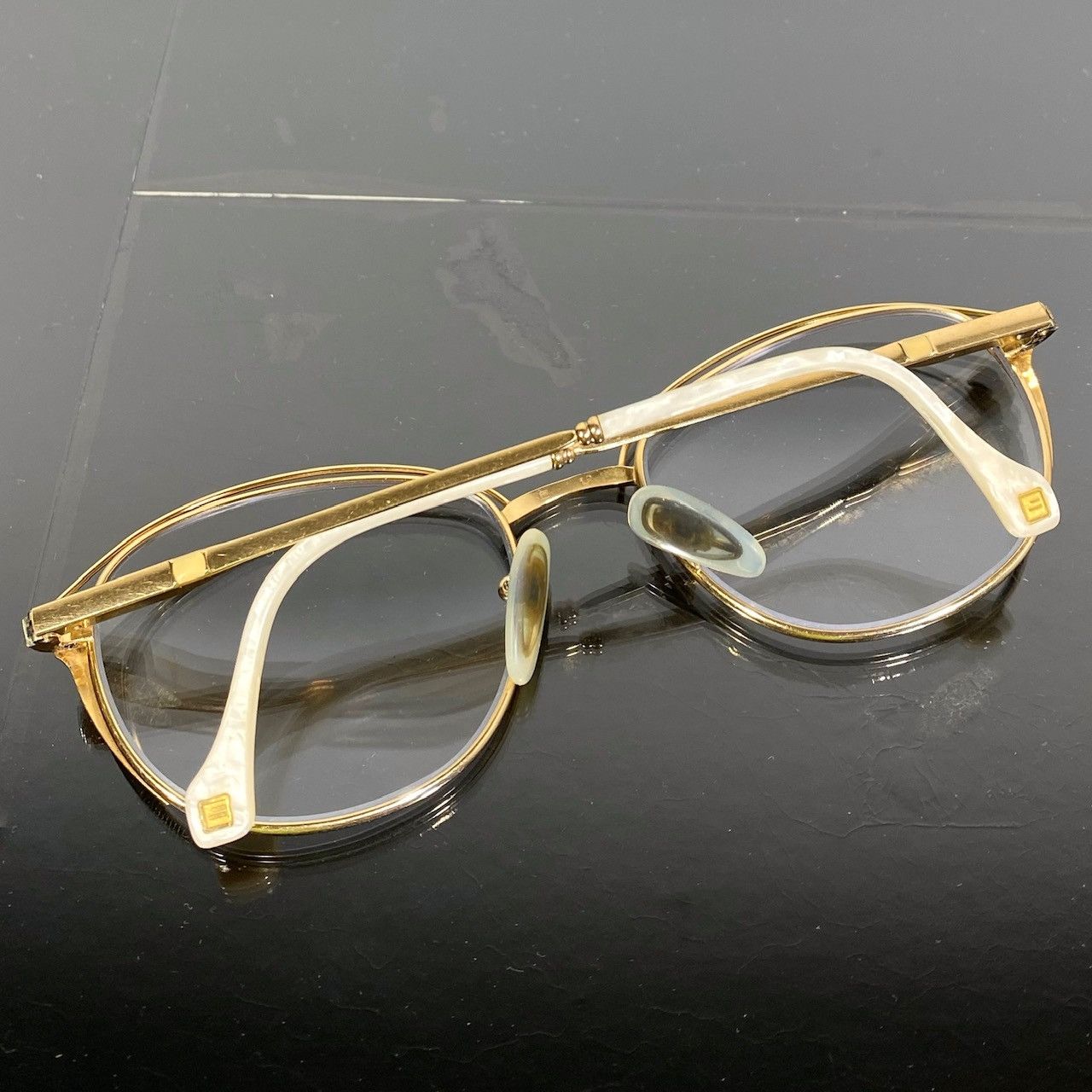 Vintage Rare Lunettes Lisboa Doublé Or Vintage Henry Jullien Size ONE SIZE - 5 Thumbnail