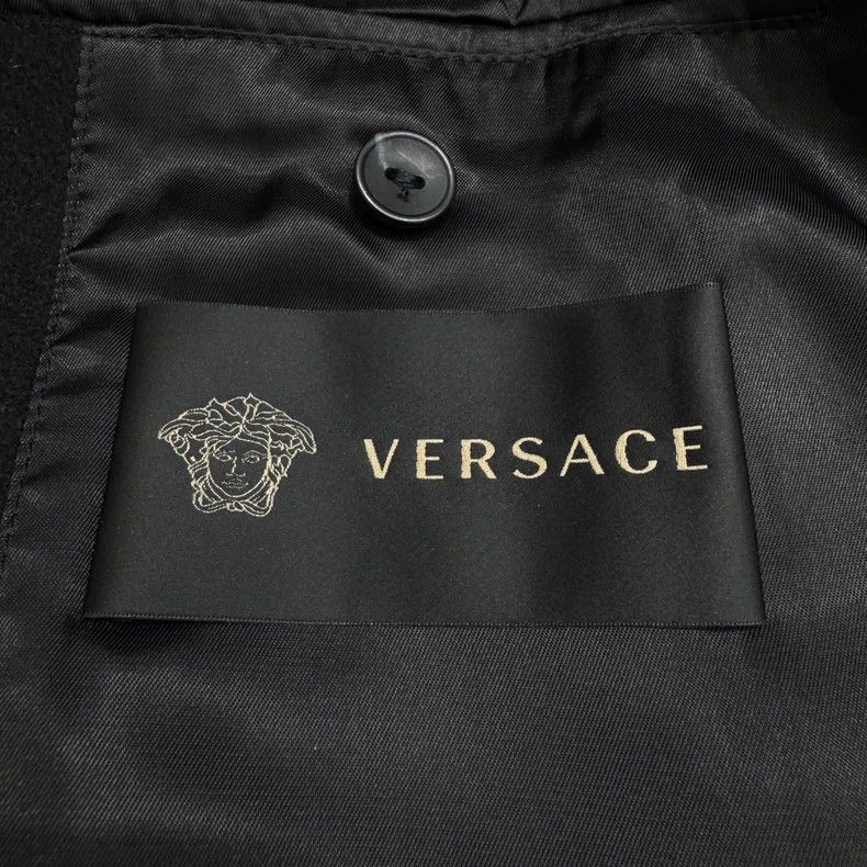 Versace Versace Wool baseball uniform jacket Size M / US 6-8 / IT 42-44 - 2 Thumbnail