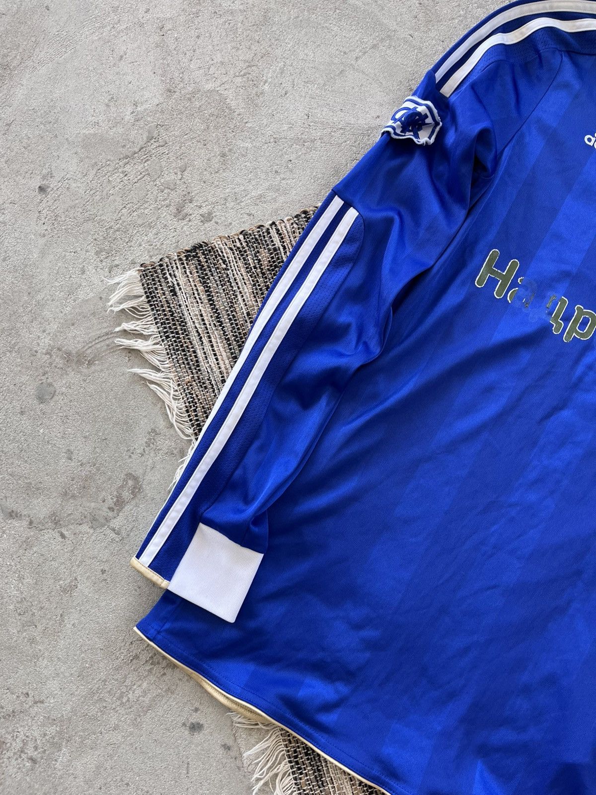 Adidas Vintage Adidas Dynamo Kyiv LongSleeve Jersey Blue 6 Football Size US S / EU 44-46 / 1 - 5 Thumbnail