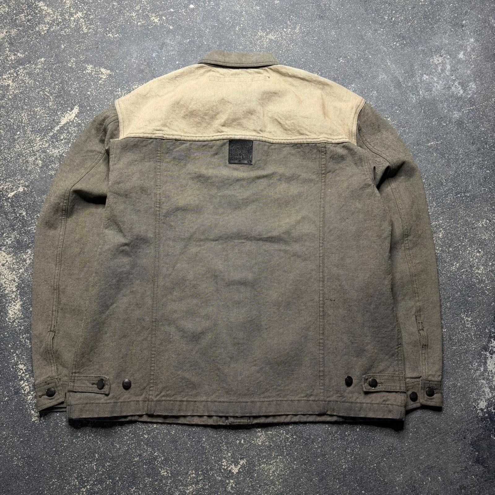 Marithe + Francois Girbaud Vintage Marithé François Girbaud Denim Jacket brown tan Size US XXL / EU 58 / 5 - 4 Thumbnail