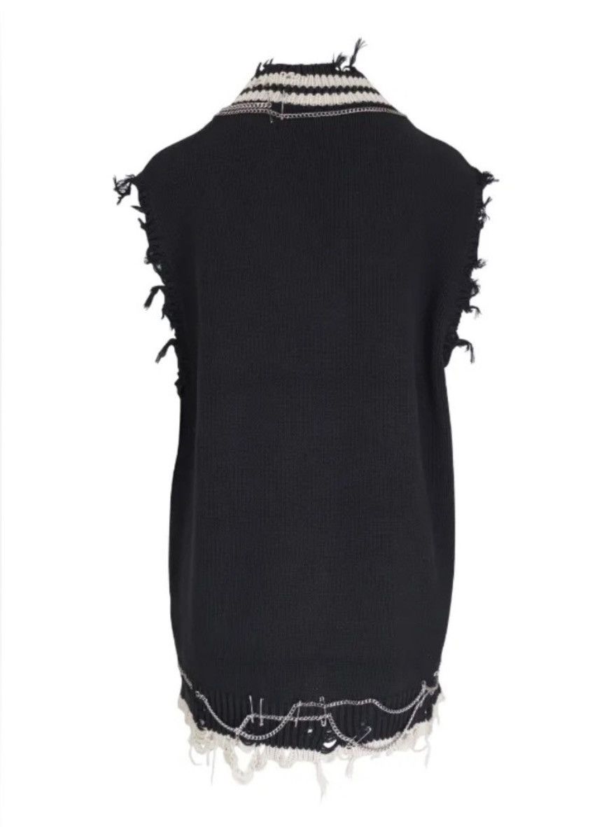 R13 Chain Embellished Sweater Vest Large Size US L / EU 52-54 / 3 - 2 Thumbnail