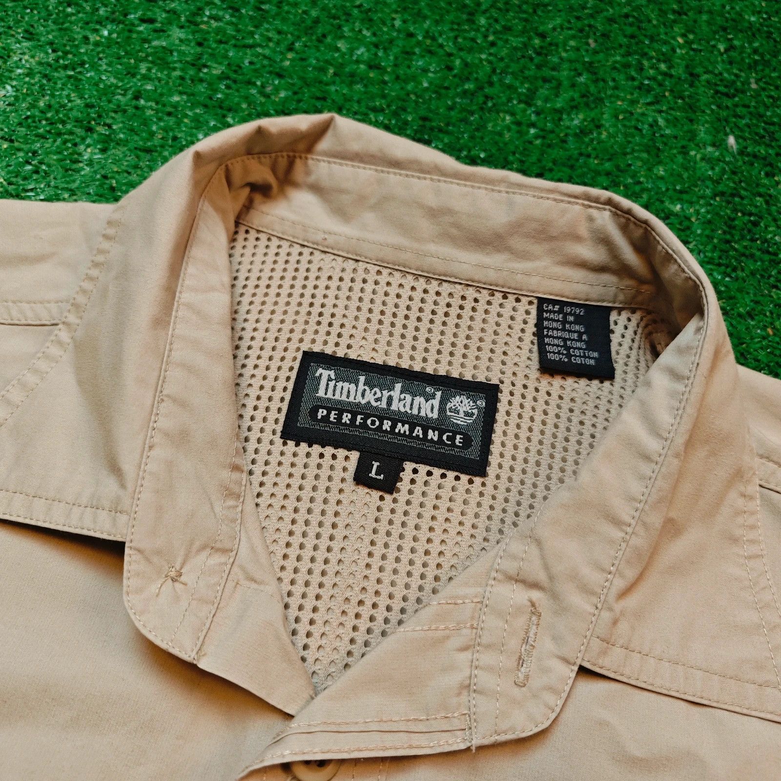 Timberland × Vintage Vintage Timberland Shirt Mens L/XL performance outdoors 90s Size US L / EU 52-54 / 3 - 3 Thumbnail