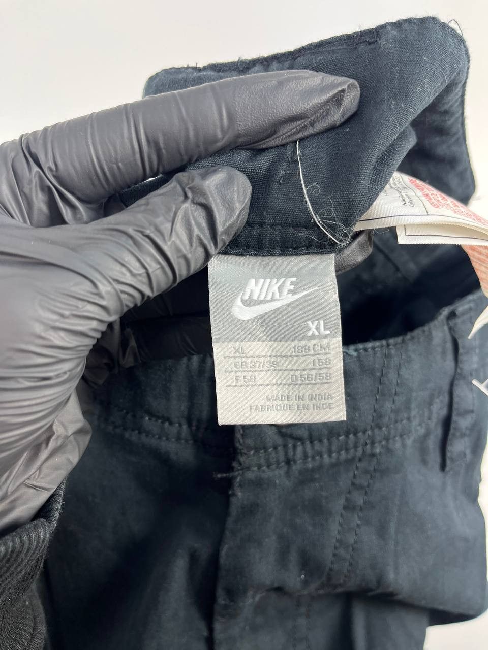 Nike Nike Black Cargo Pants Utility Trousers Mens Size XL Size US 30 / EU 46 - 5 Thumbnail