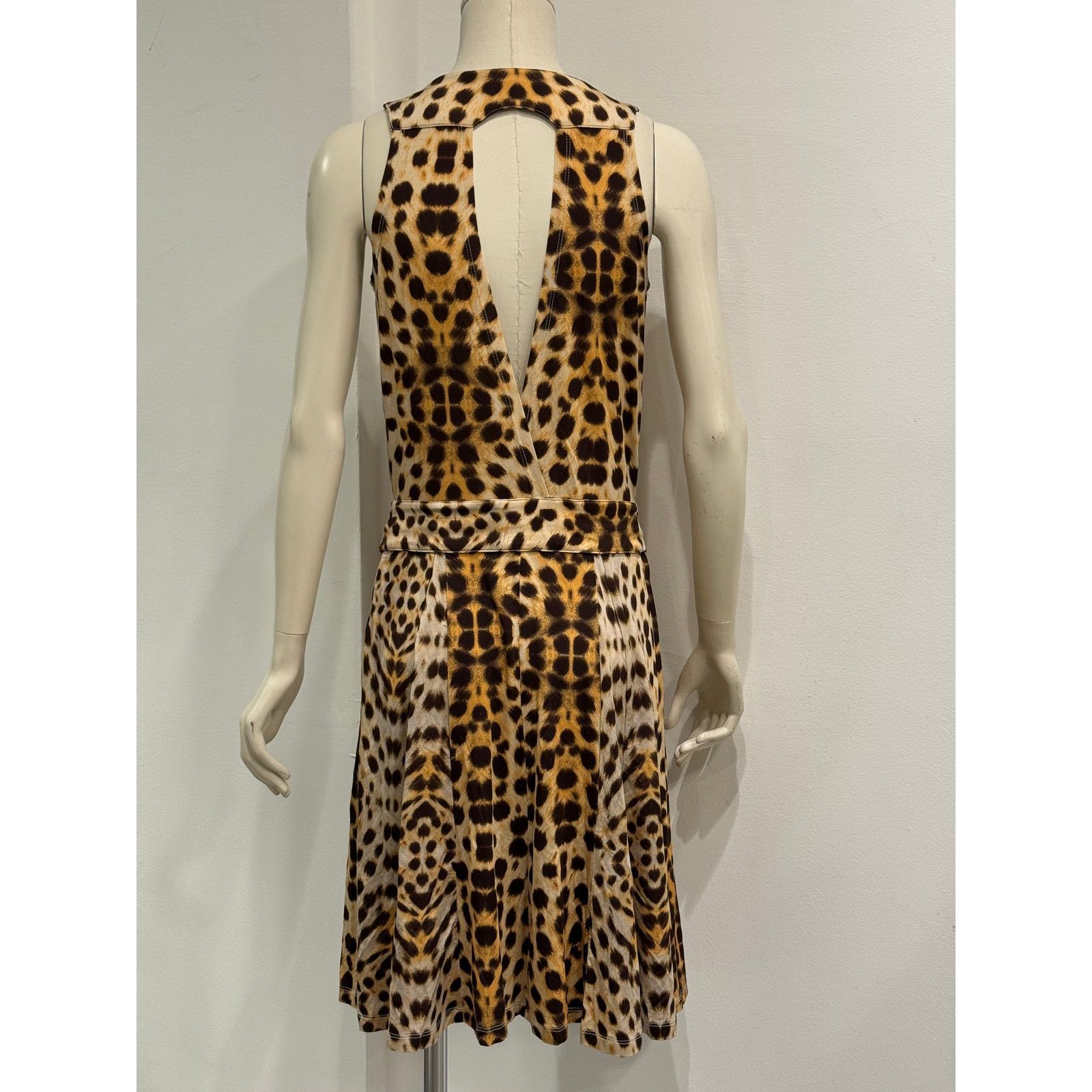 Roberto Cavalli 2000s Roberto Cavalli leopard print dress Size L / US 10 / IT 46 - 8 Thumbnail