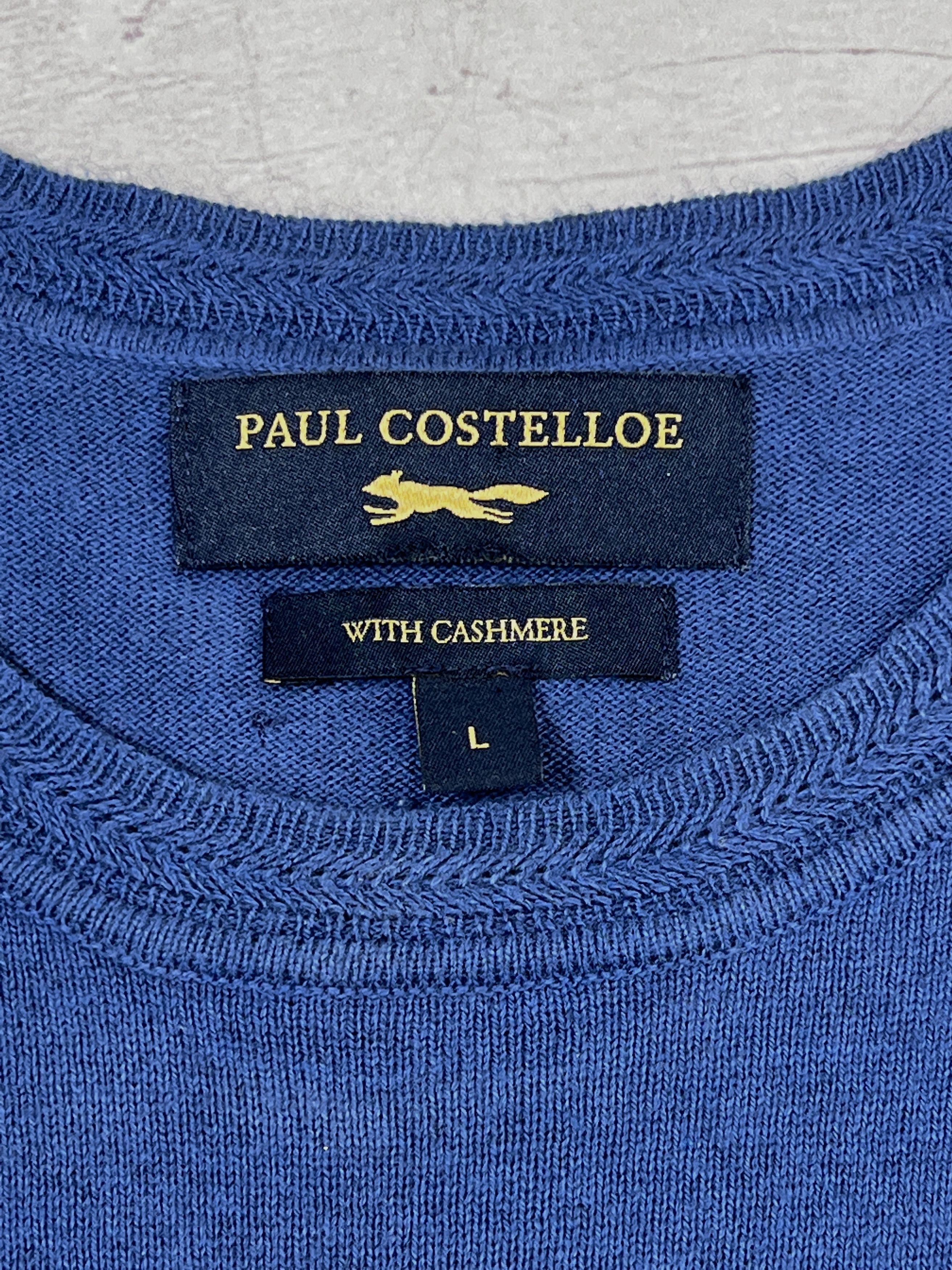 Other Paul Costelloe Sweater Jumper Cotton & Cashmere Size US M / EU 48-50 / 2 - 4 Thumbnail