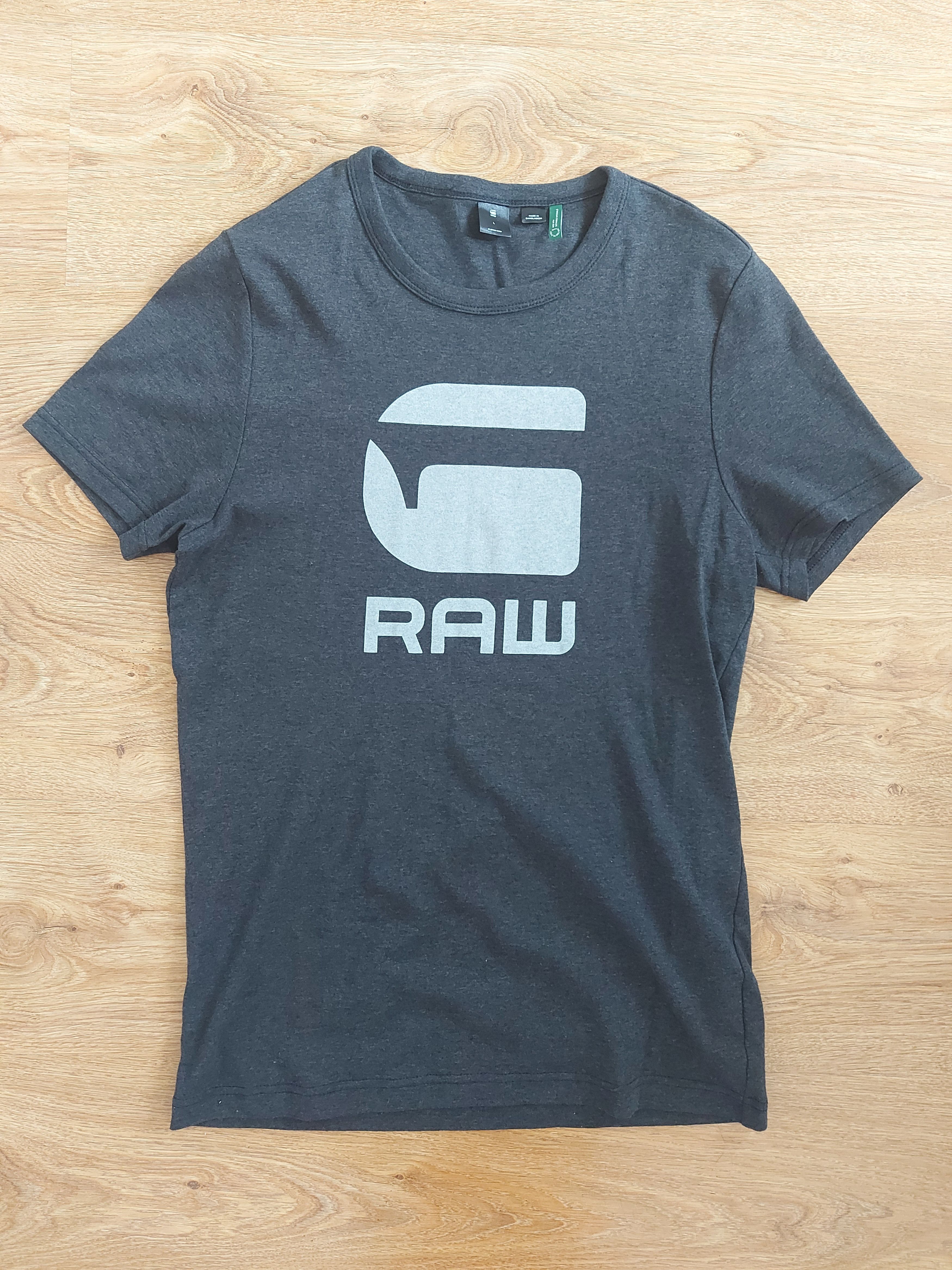 G-Star G-Star Raw Dark Gray Women's Organic Cotton T-shirt Size L / US 10 / IT 46 - 5 Thumbnail