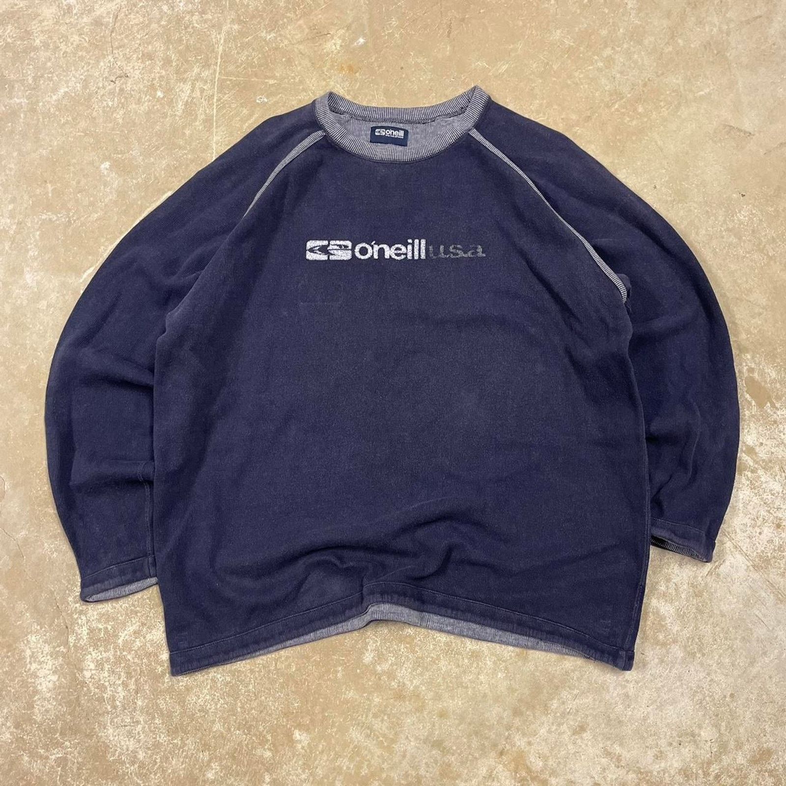 O'Neill O'Neill navy blue long sleeve surfwear shirt size XL Size US XL / EU 56 / 4 - 1 Thumbnail