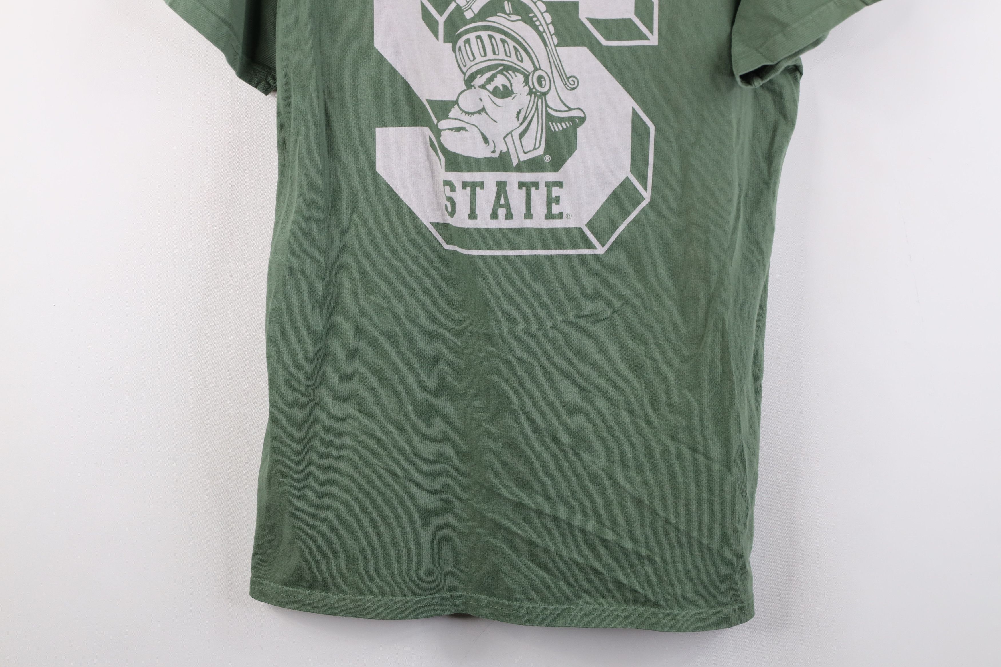 Vintage Retro Y2K Spell Out Michigan State University T-Shirt USA Size US M / EU 48-50 / 2 - 3 Thumbnail