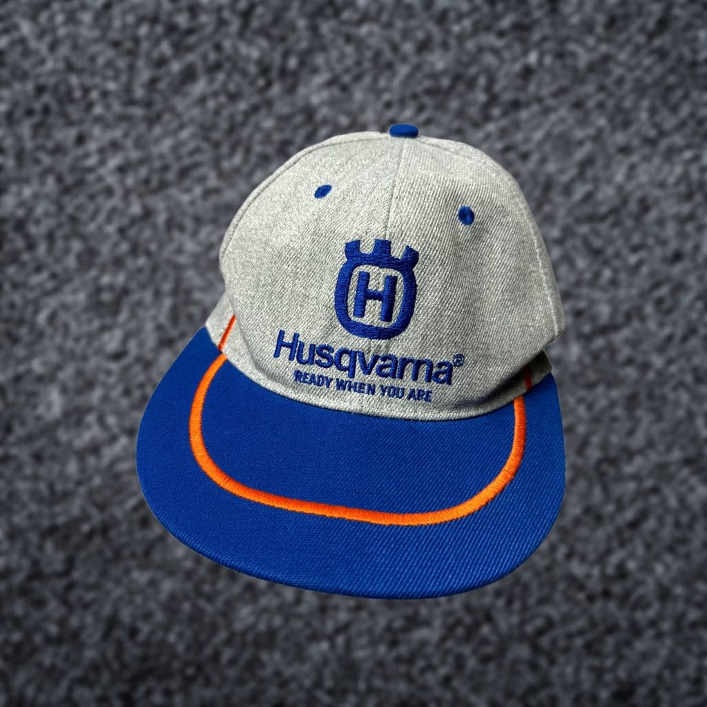 Vintage Husqvarna 25 years anniversary automower innovation limited edition rare cap Baseball Cap Men One Size Gray Mens Size ONE SIZE - 1 Thumbnail