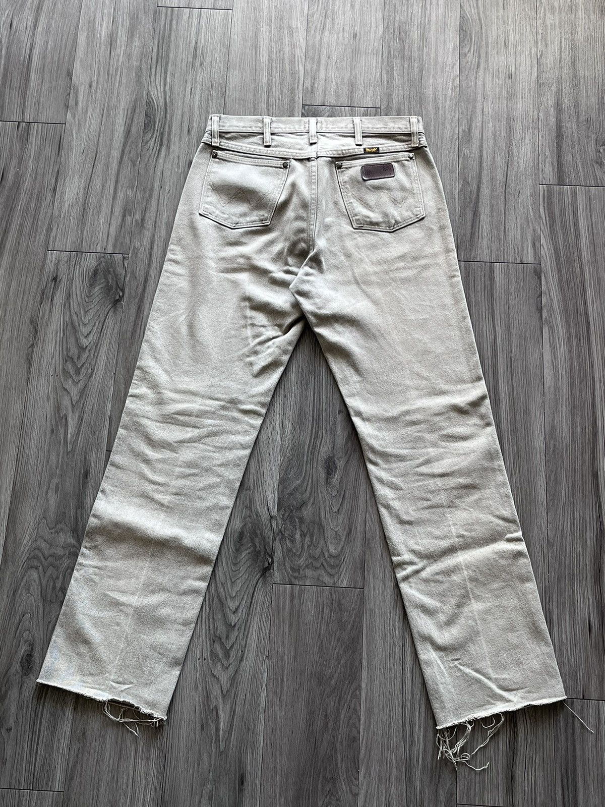 Vintage Vintage Wrangler Jeans Beige Brown Size US 32 / EU 48 - 1 Thumbnail