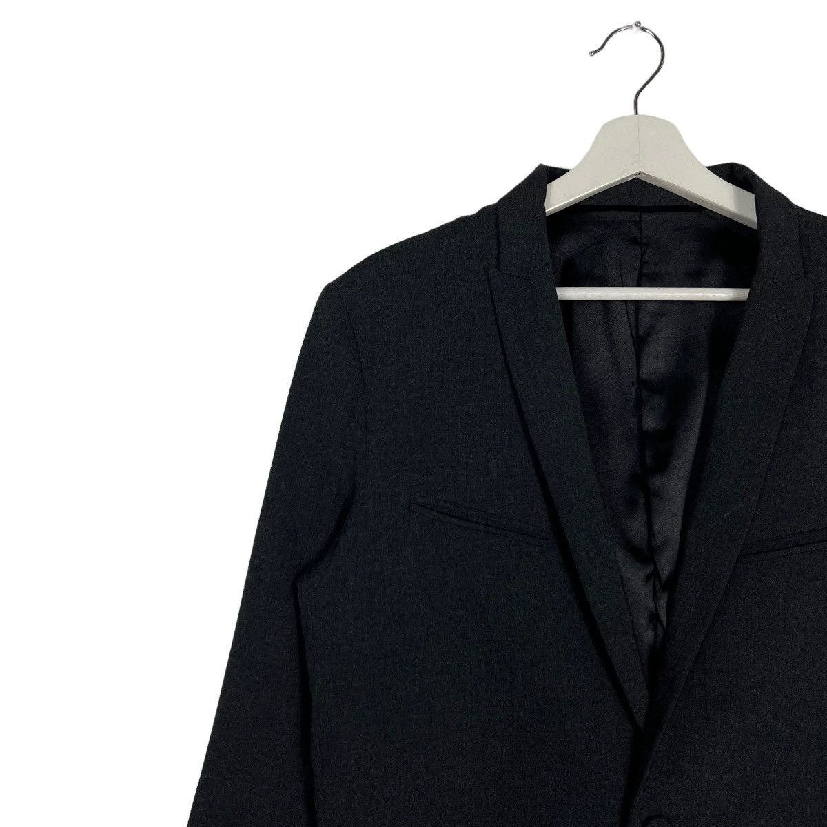 NO ID 🔥 NO ID BLACK ZIPPER POLY RAYON JACKET Size US S / EU 44-46 / 1 - 4 Thumbnail