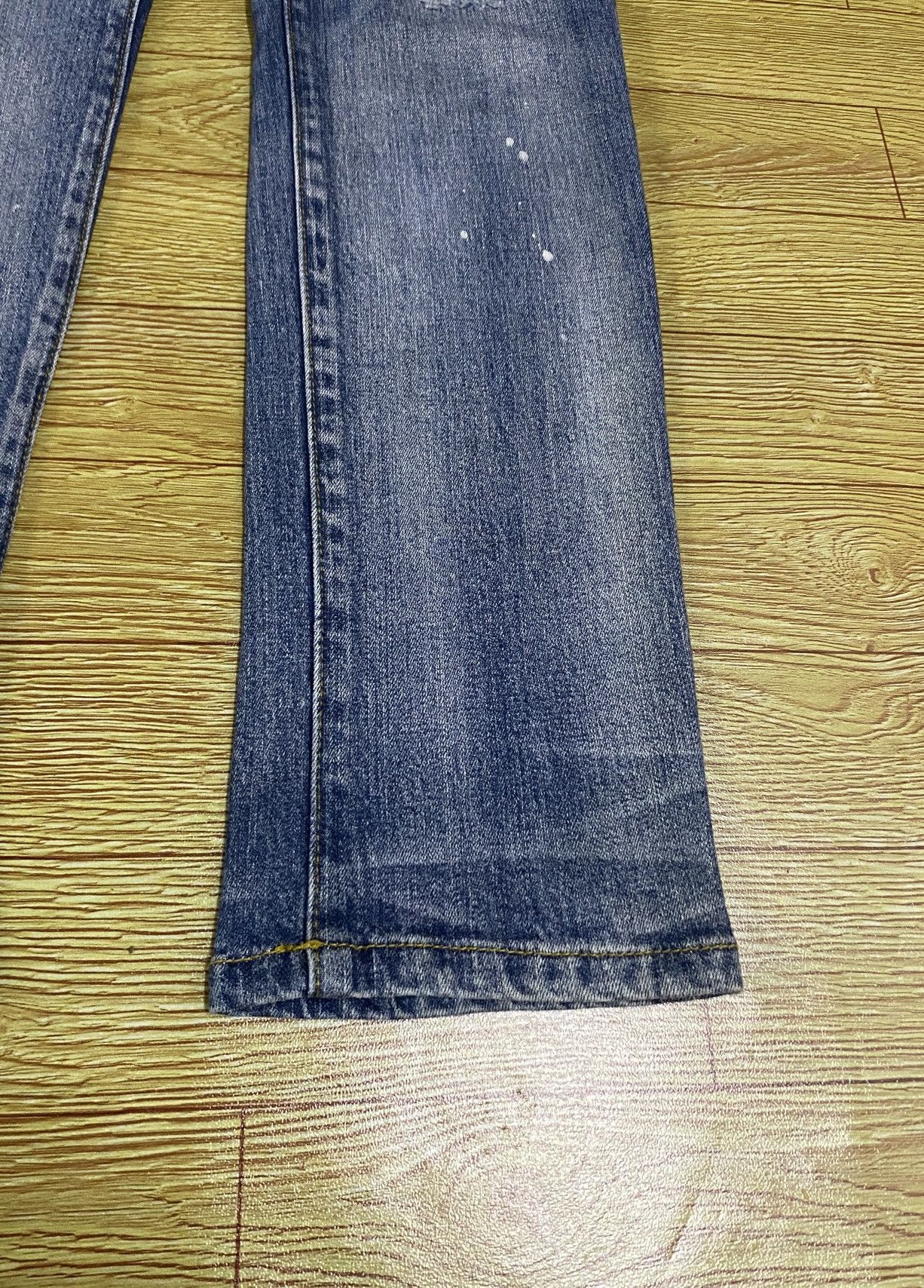 Number (N)ine Very Rare Vintage Number Nine 1piu1guale3 Ripped Jeans 2000s Size US 32 / EU 48 - 9 Thumbnail
