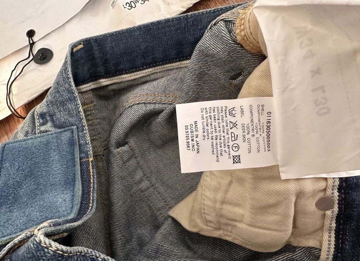 Visvim VISVIM SOCIAL SCULPTURE DMGD-10 D10 jeans 2412-Nextarrow Size US 34 / EU 50 - 4 Thumbnail