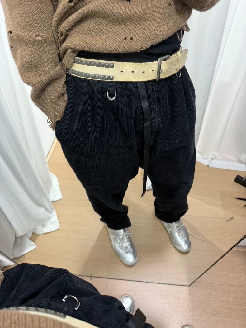Yohji Yamamoto yohji yamamoto Studded cowhide belt 2503-Nextarrow Size ONE SIZE - 7 Thumbnail