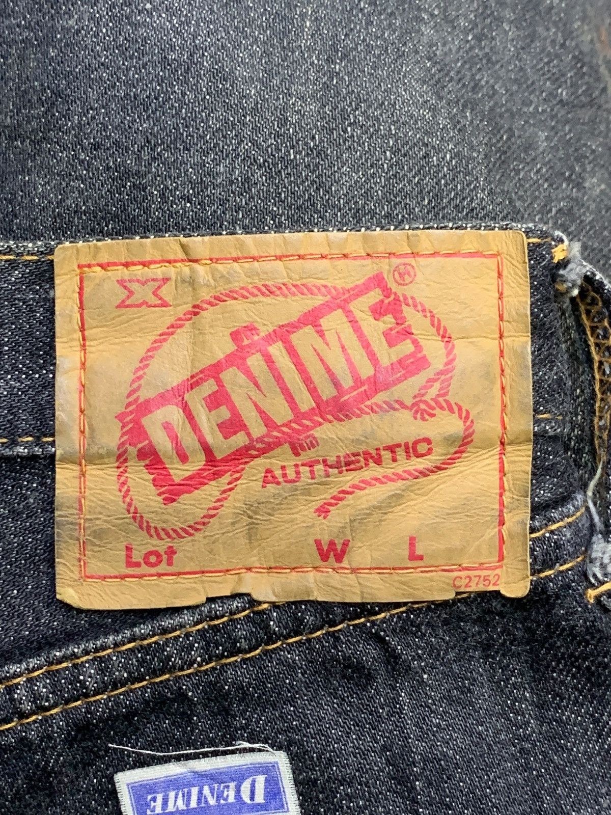 Denime Vintage Japanese Denime Button Fly Loose Selvedge Jeans Size US 29 - 10 Thumbnail