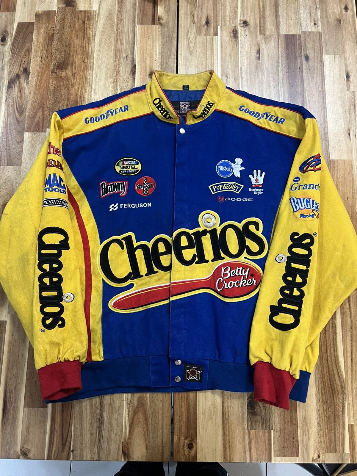 JH Design Cheerios Betty Crocker Racing Specialty Jacket