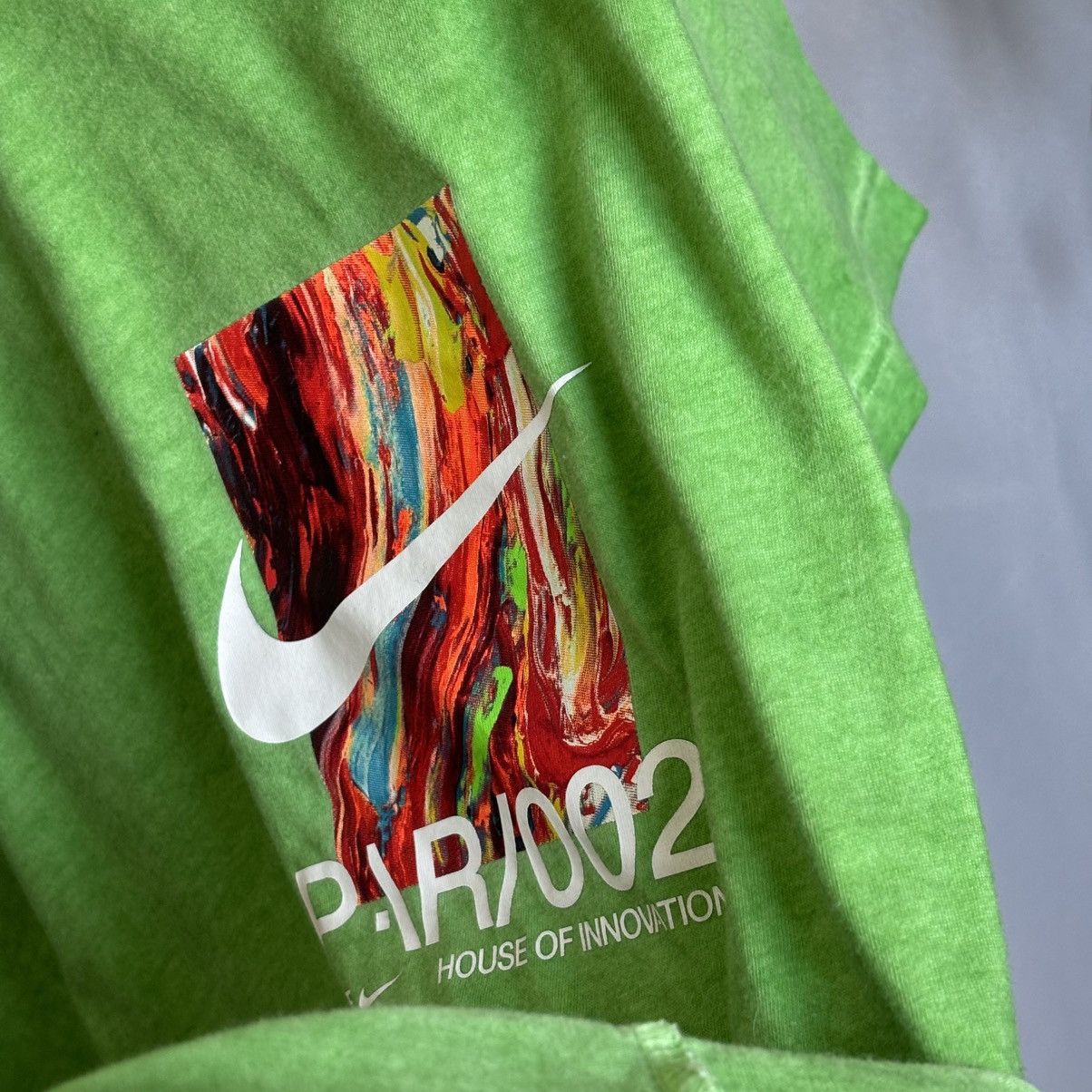 Nike Nike tee T-shirt medium green streetwear sportswear Size US M / EU 48-50 / 2 - 6 Thumbnail