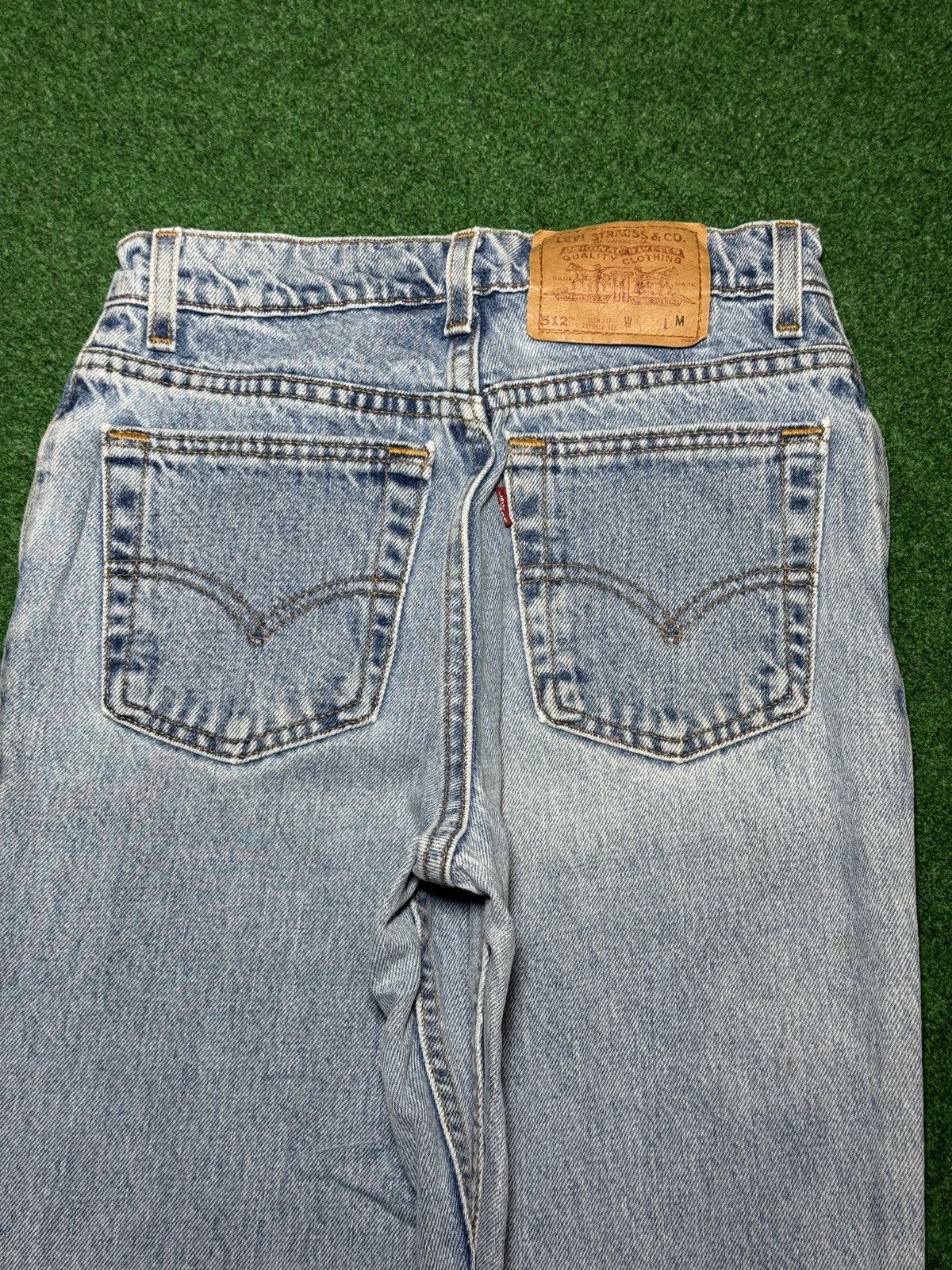 Levi's Vintage Clothing Vintage 90s Levi’s 512 Slim Fit 5 26x30 Light Wash Jeans Size 26" / US 2 / IT 38 - 2 Thumbnail